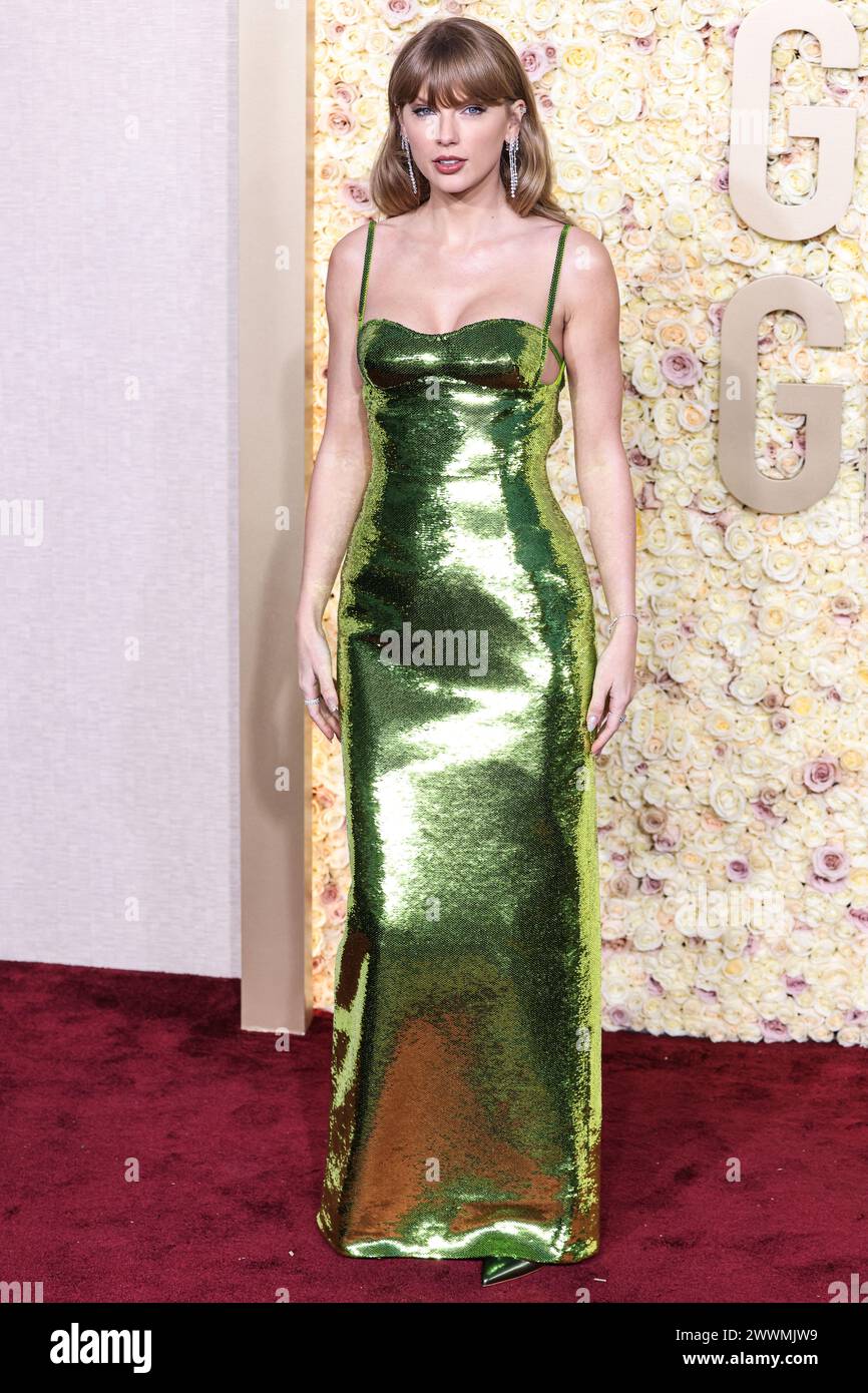 BEVERLY HILLS, LOS ANGELES, CALIFORNIA, USA JANUARY 07 Taylor Swift