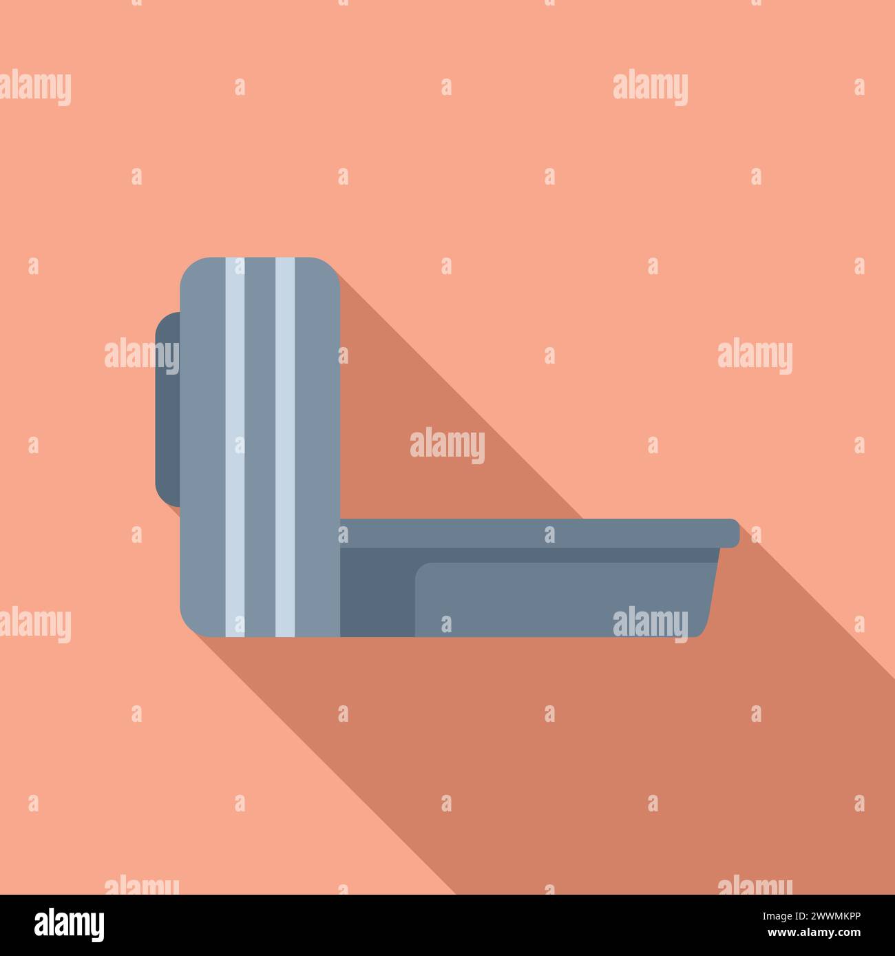 Healthcare mri device icon flat vector. Brain diagnostic. Medicine ...