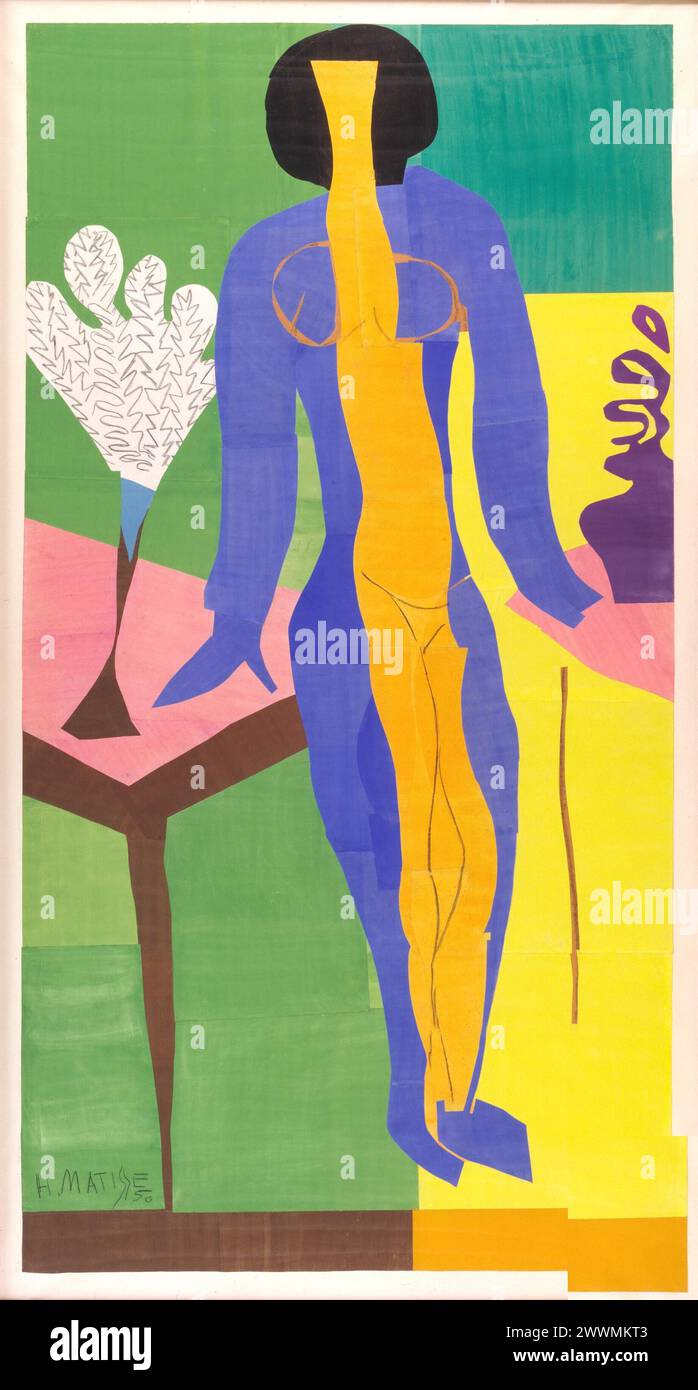 Vintage 1952 Matisse “Decorative Figure Vintage 1952 Matisse “Decorative Figure