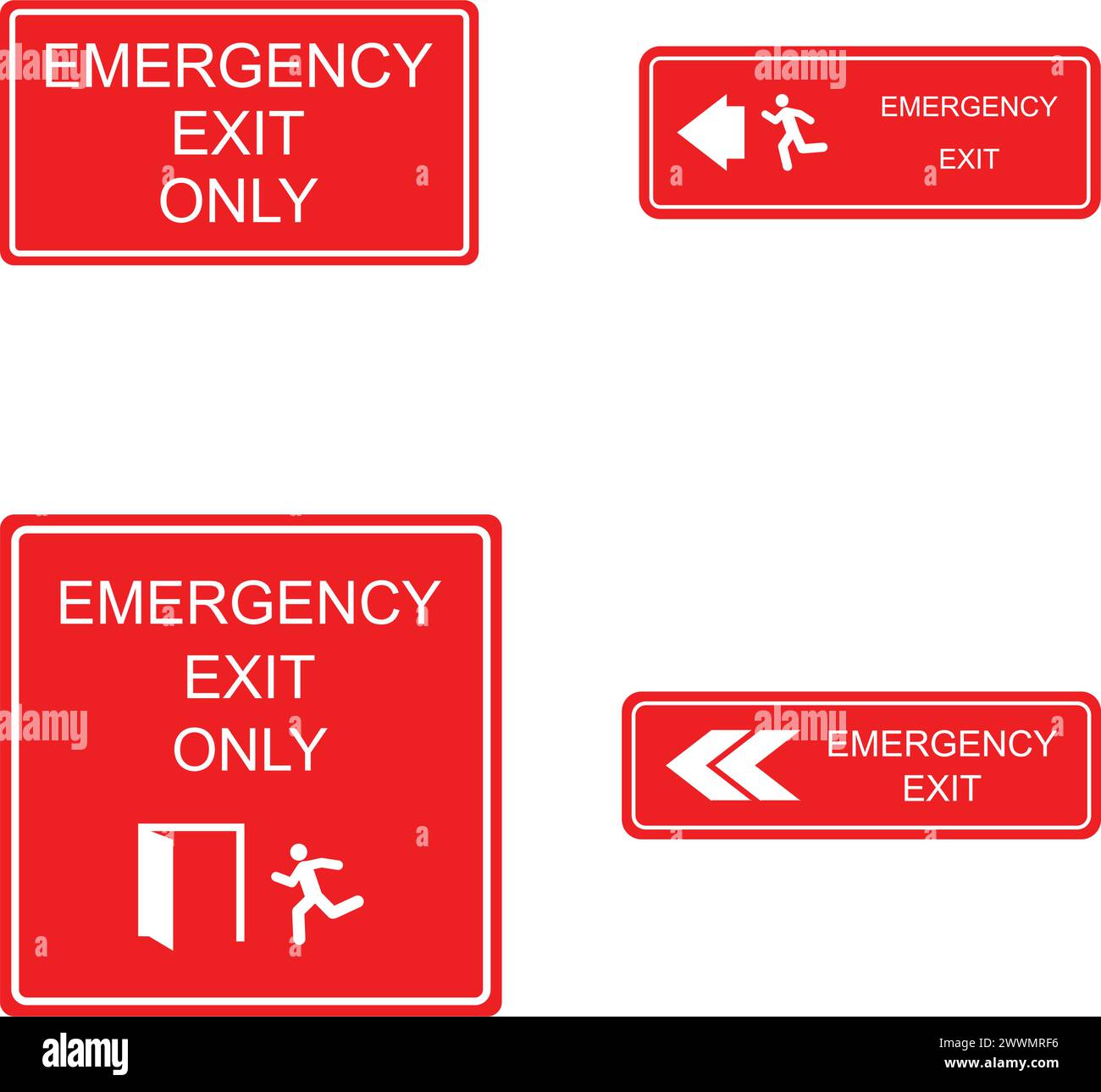 emergency exit icon vector illustration design Stock Vector