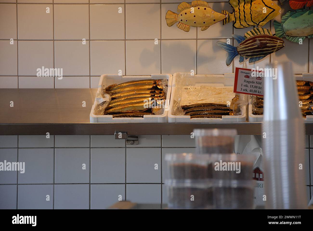 DRAGOR/DRAGOER/.Denmark 22 April 2016 Dragor smokehouse (dragør røgeri ...
