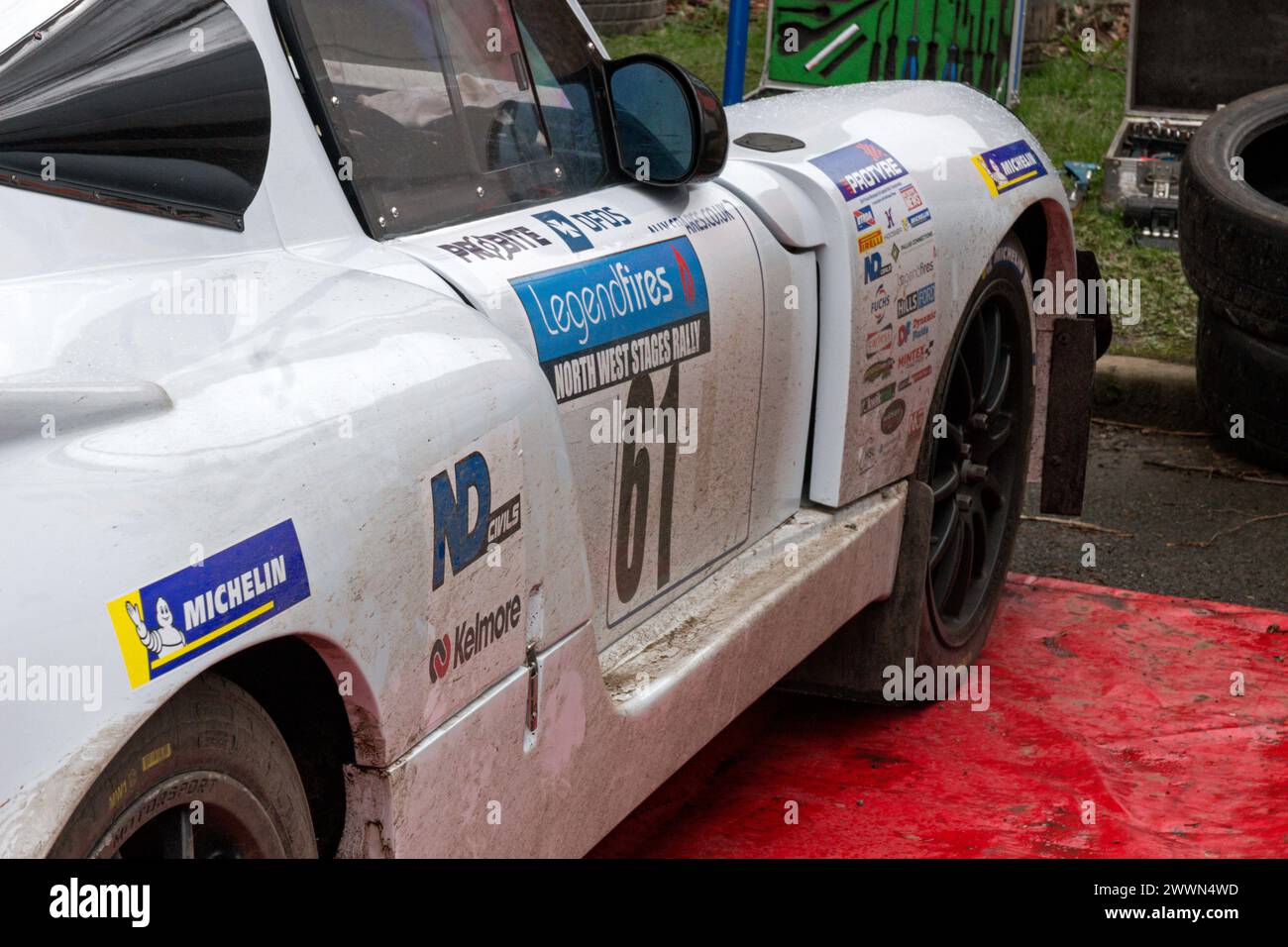 Darrian T90 GTR. North West Stages Rally 2024 Stock Photo Alamy