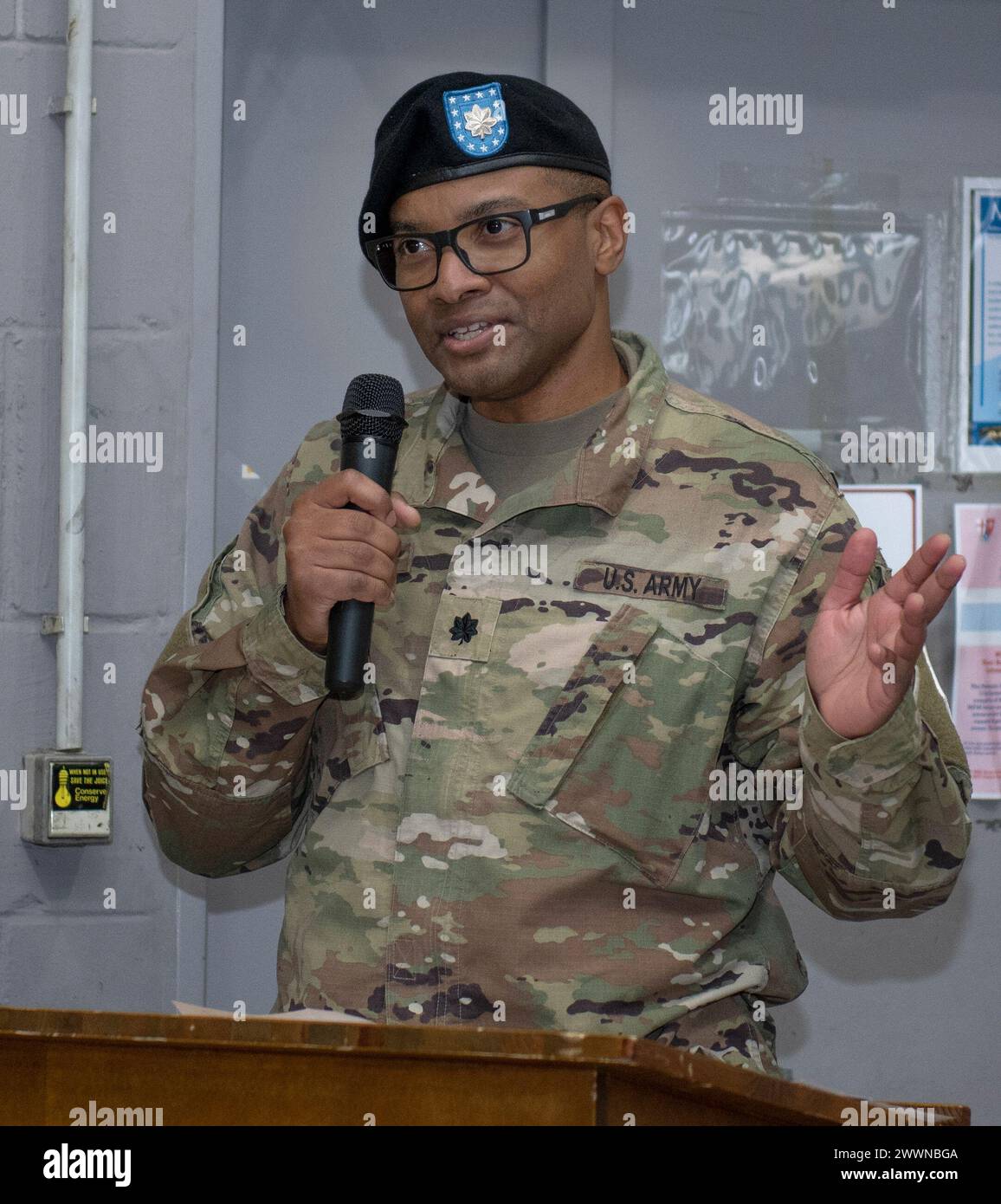 U.S. Army Lt. Col. Mark A. Black, outgoing 160th FRSD commander ...