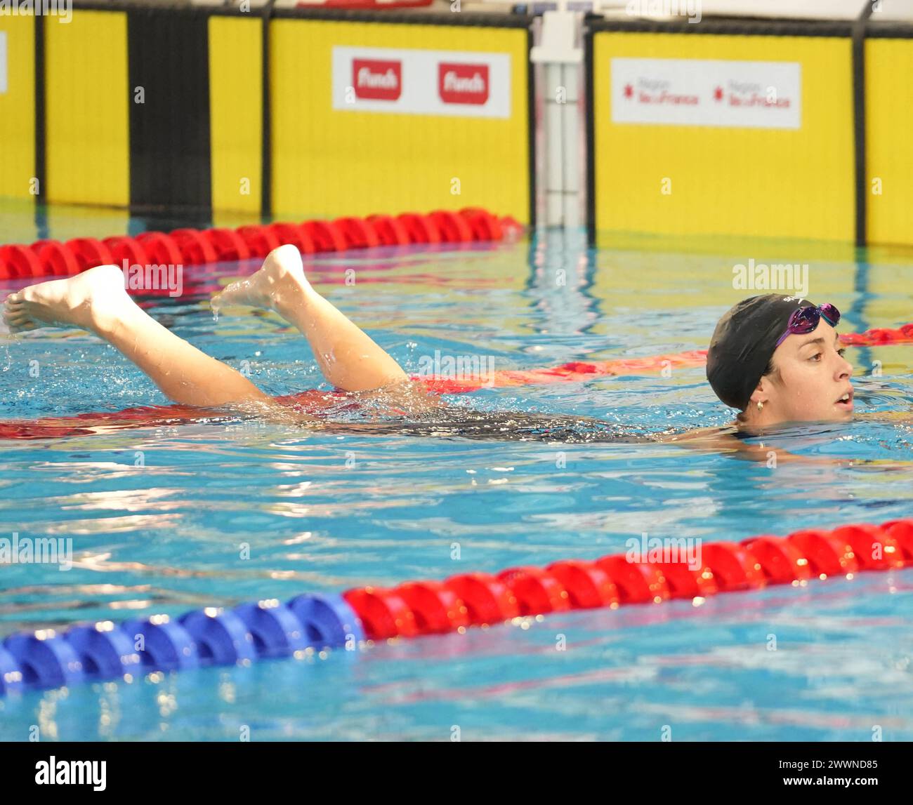 HARVEY MarySophie of Canada final 200 M FREESTYLE Women during the Giant Open 2024, Swimming
