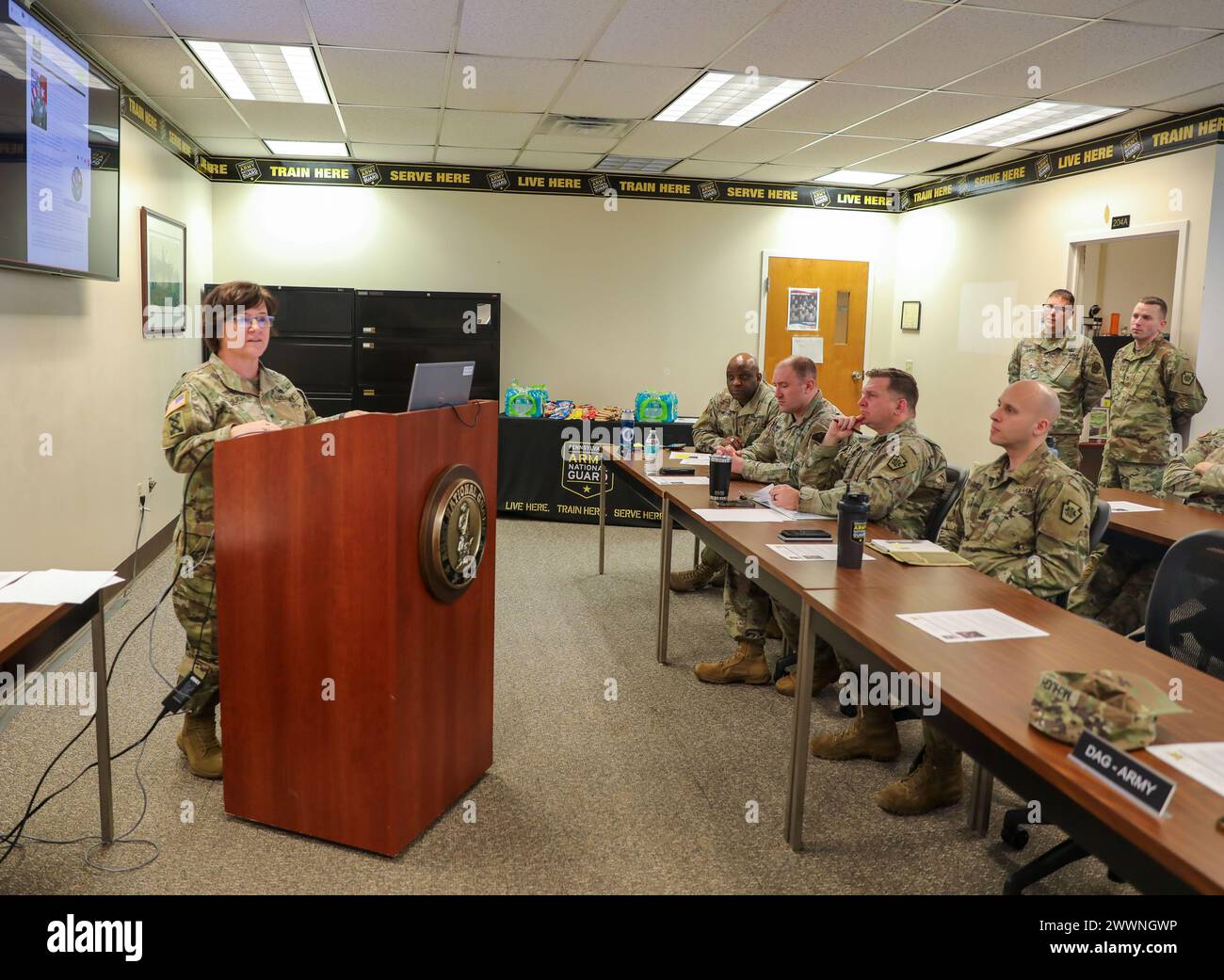 U.S. Army Lt. Gen. Donna W. Martin, the first black woman to serve as ...