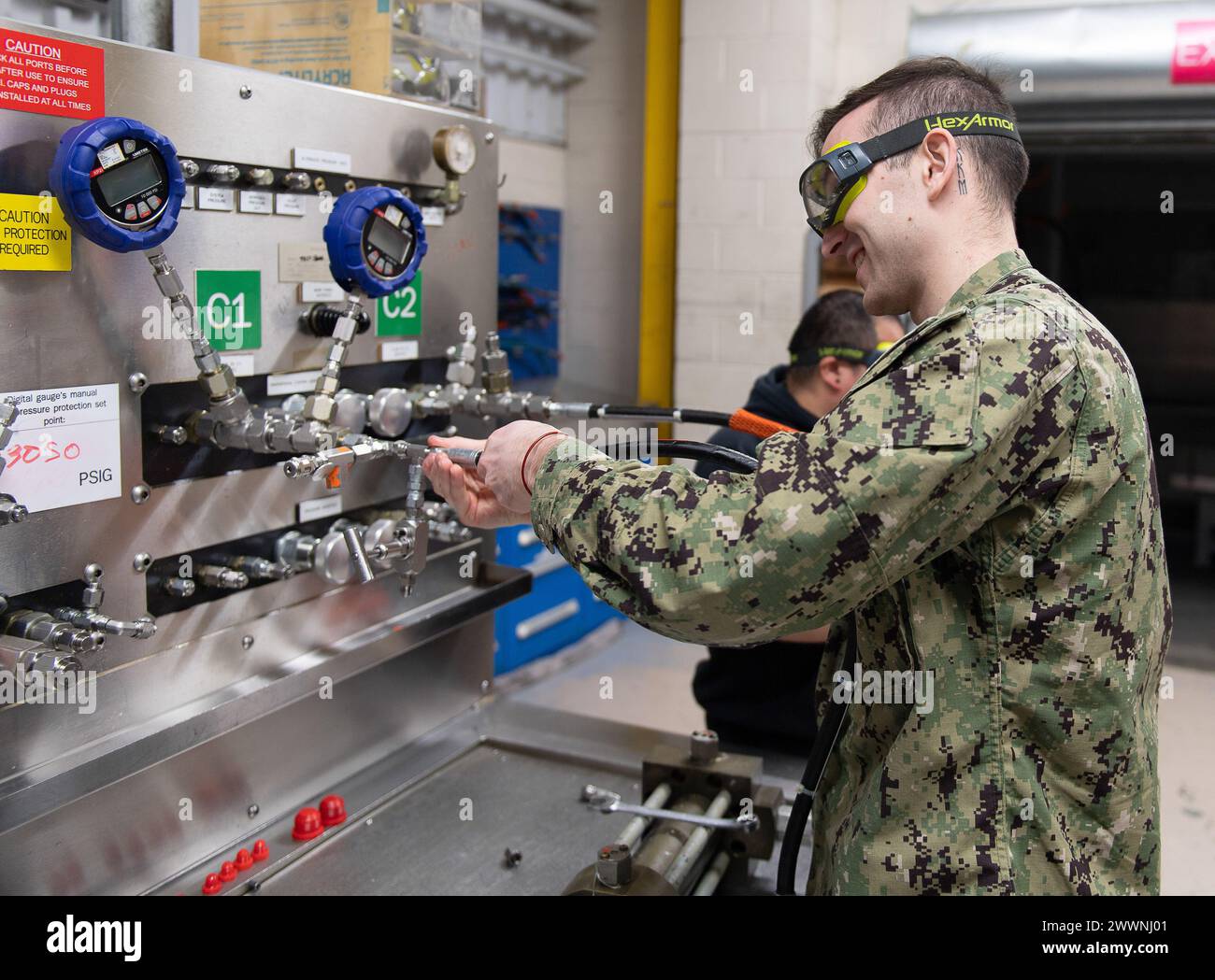 Trident Refit Facility, Bangor (TRFB) Sailor Machinist Mate 2nd Class
