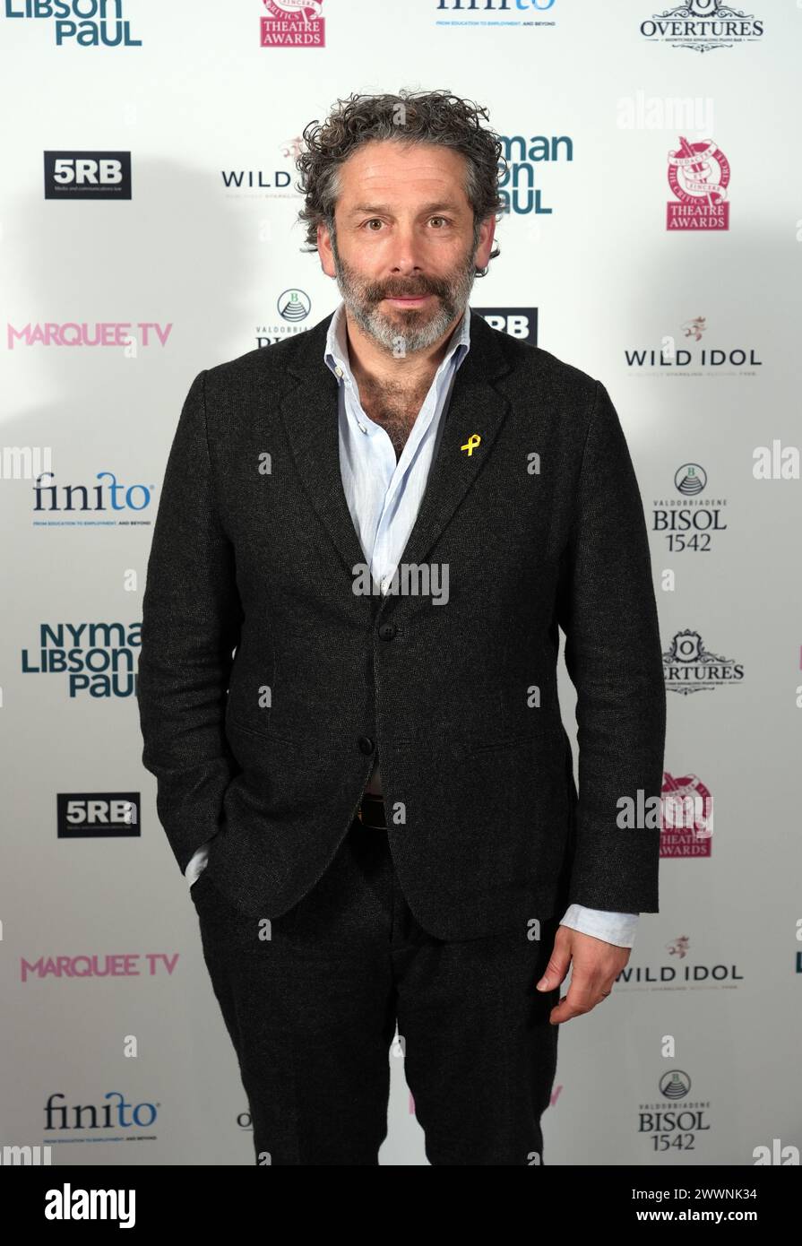 Elliot Levey at the annual UK Critics' Circle Theatre Awards, at Soho Place in London. Picture date: Monday March 25, 2024. Stock Photo
