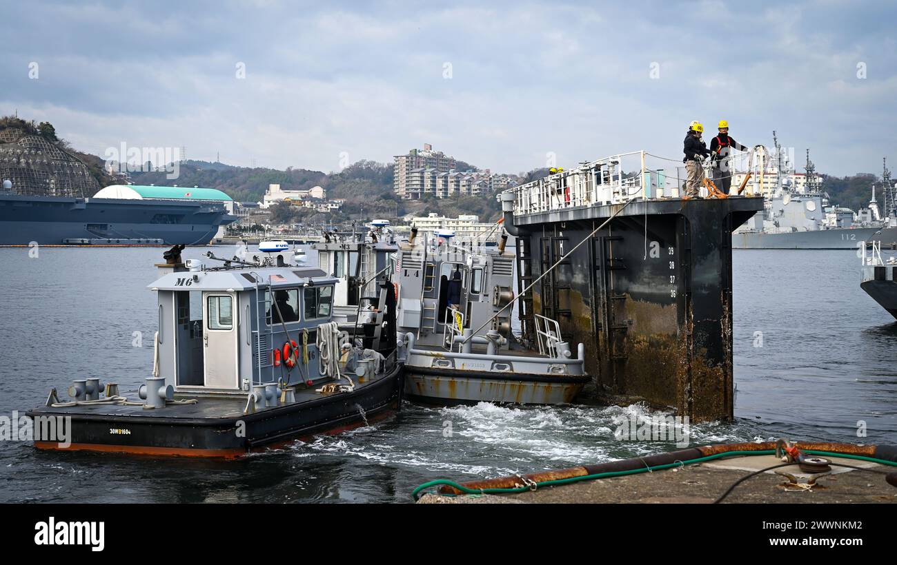 YOKOSUKA, Japan (Feb. 18, 2024) — U.S. Naval Ship Repair Facility and ...