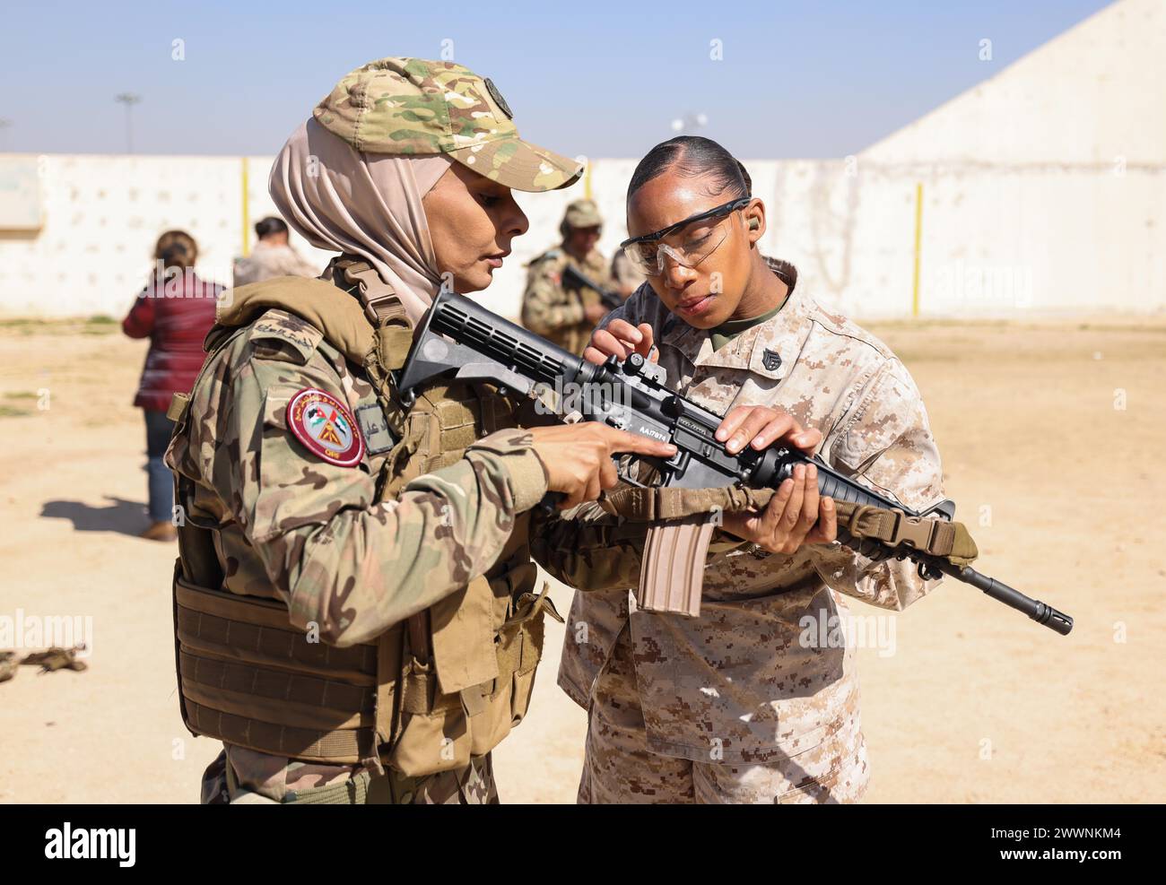 U.S. Marine Corps Staff Sgt. Dominique Craig, a combat