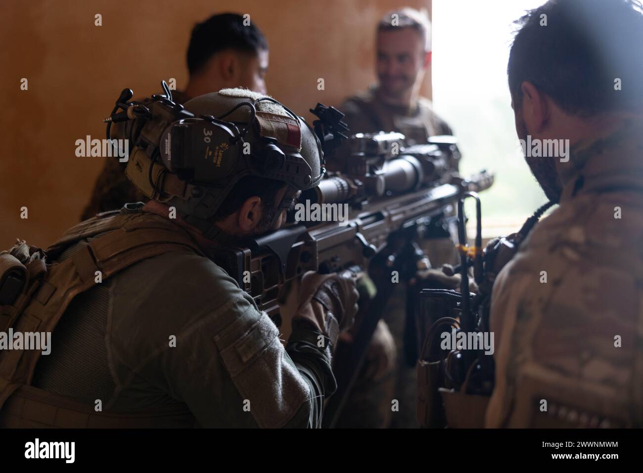 U.S. Marines with the 26th Marine Expeditionary Unit (Special ...