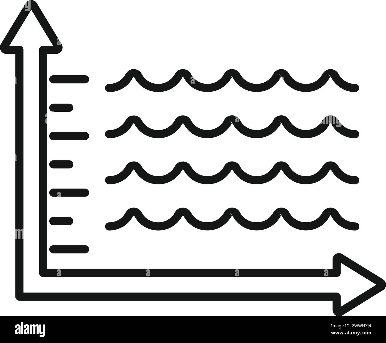 Climate change sea level rise Black and White Stock Photos & Images - Alamy