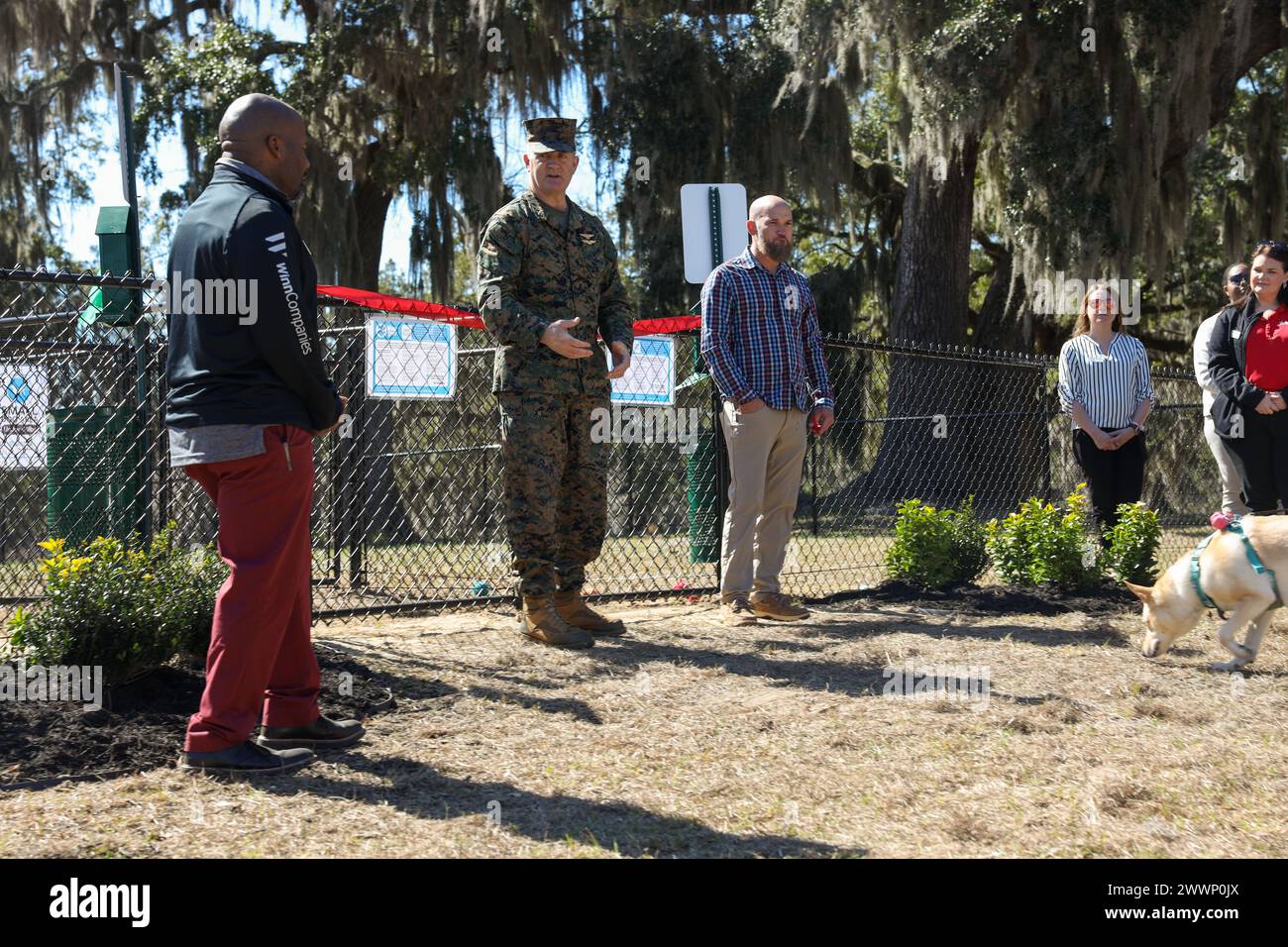 U.S. Marine Corps Col. Mark Bortnem, commanding officer, Marine Corps