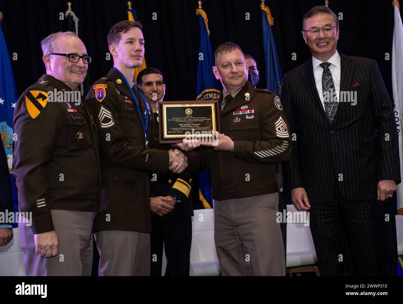 U.S. Army Staff Sgt. Nicholas Palmieri Was Presented With The Junior ...