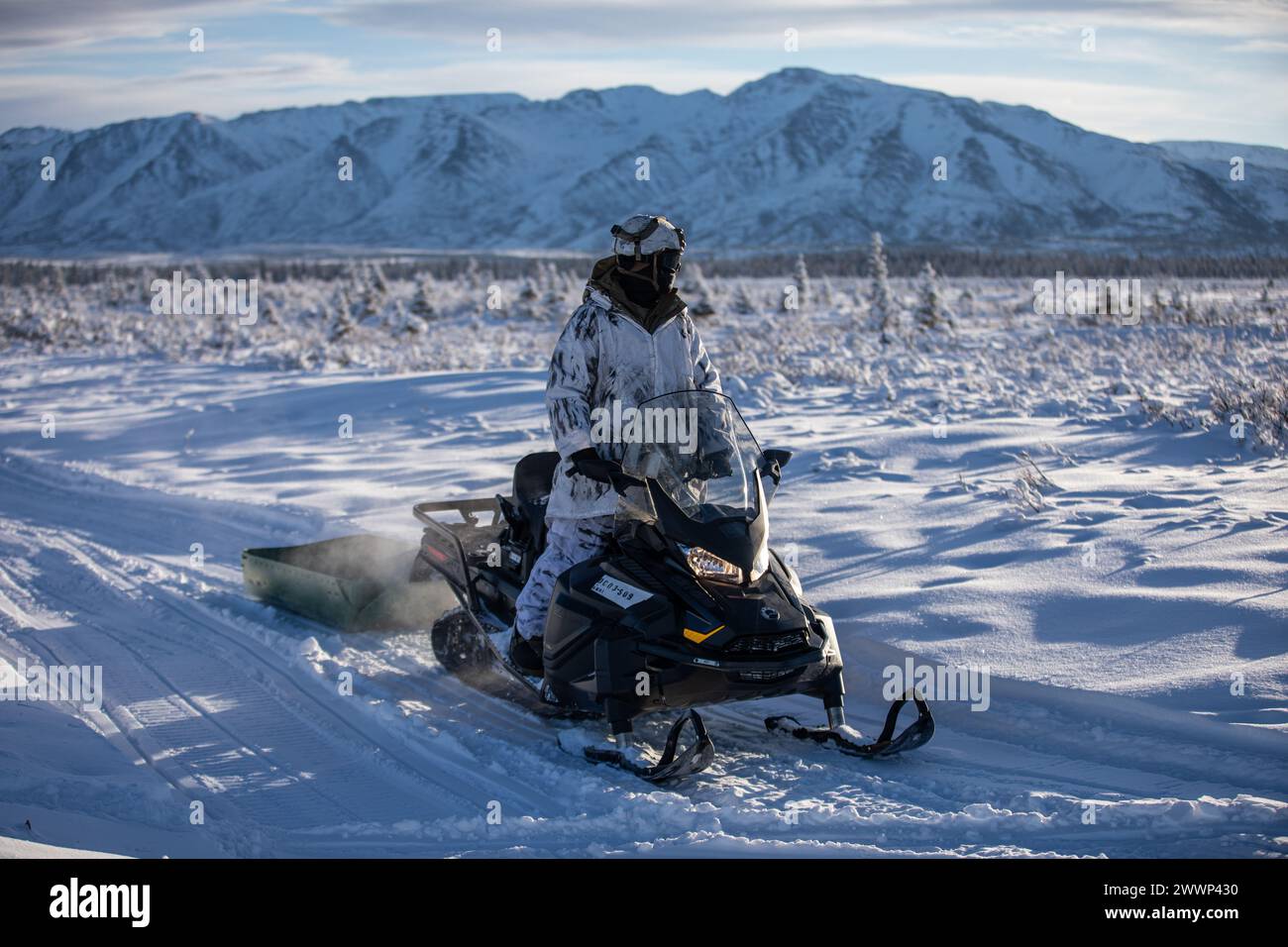 A U.S. Army paratrooper assigned to 3rd Battalion, 509th Parachute ...