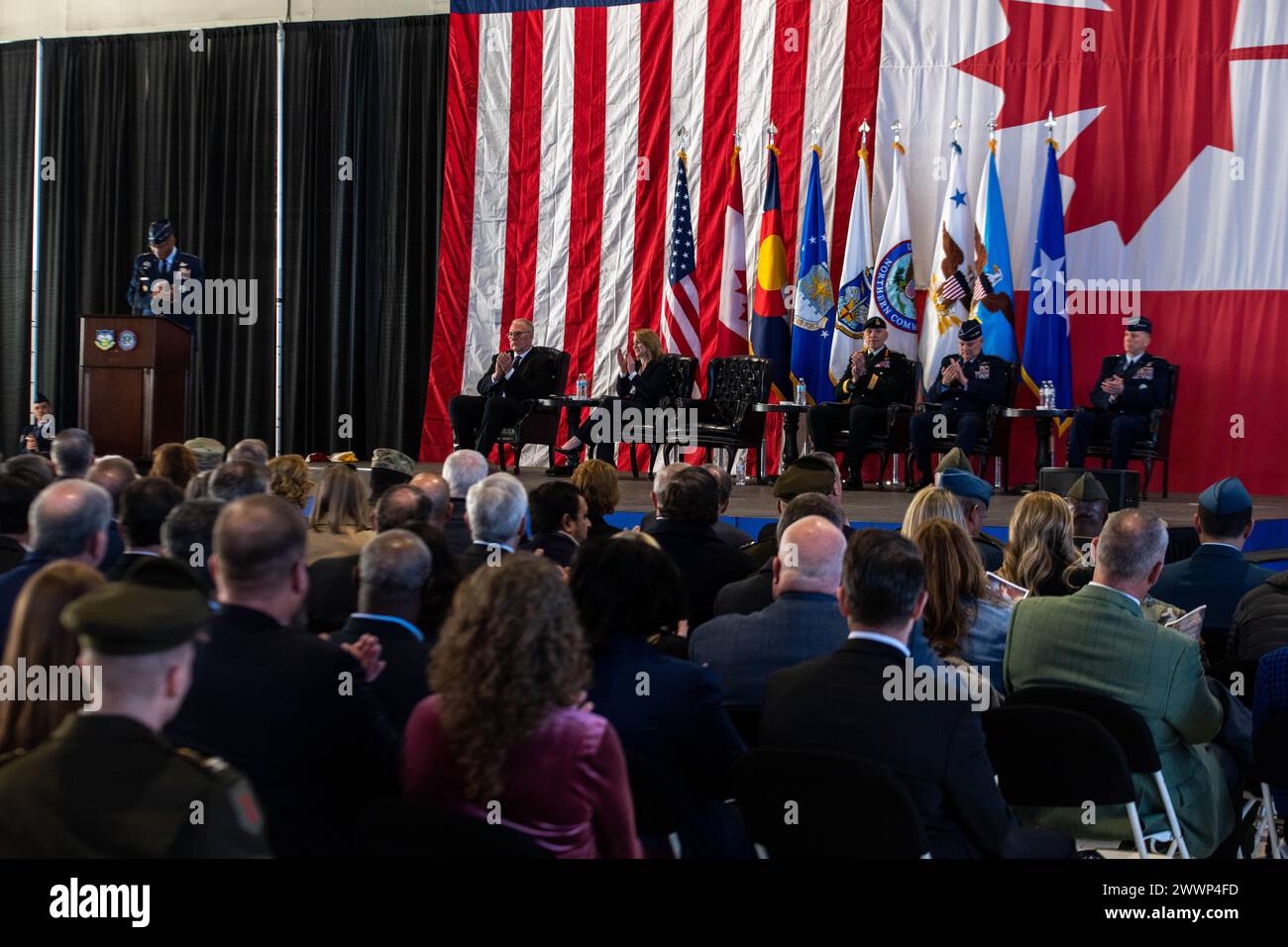 Chairman of the Joints Chiefs of Staff Gen. Air Force Gen. CQ Brown, Jr. speaks during the U.S