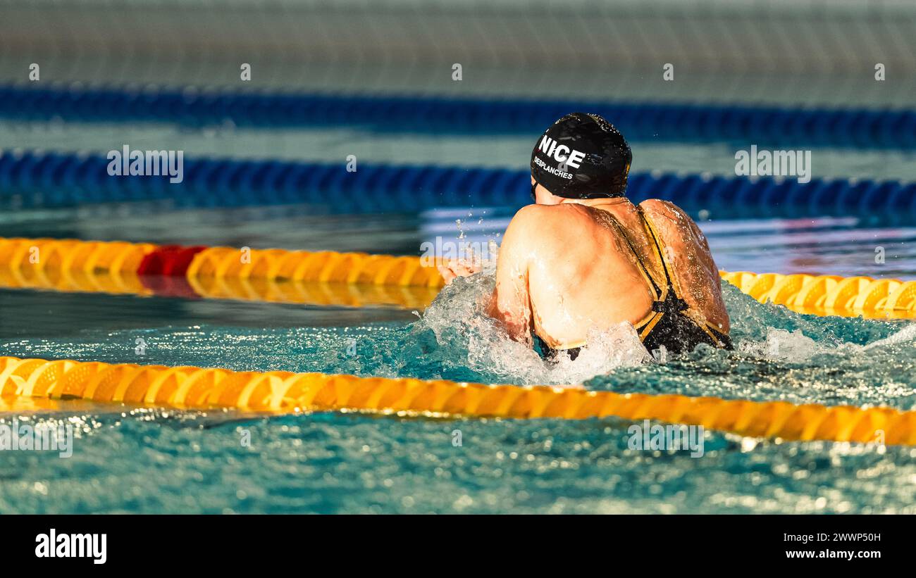 Women 50m breaststroke final a hi-res stock photography and images - Alamy