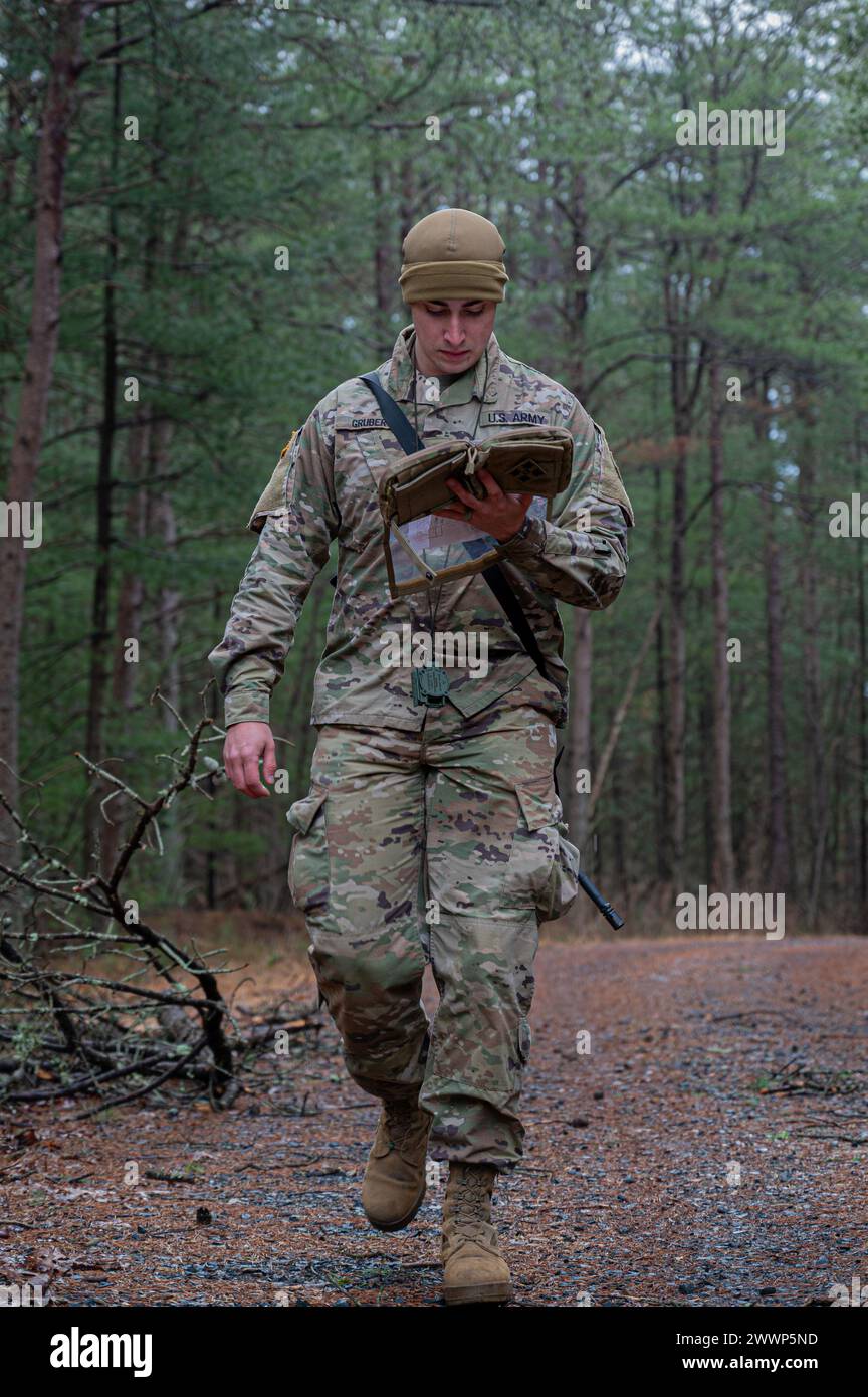 U.S. Army Spc. Trevor Gruber, Alpha Company, 378th Expeditionary ...