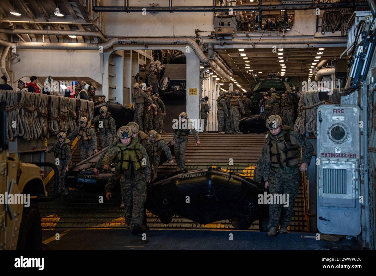 OKINAWA, Japan (Feb. 01, 2024) Marines assigned to the 31st Marine ...