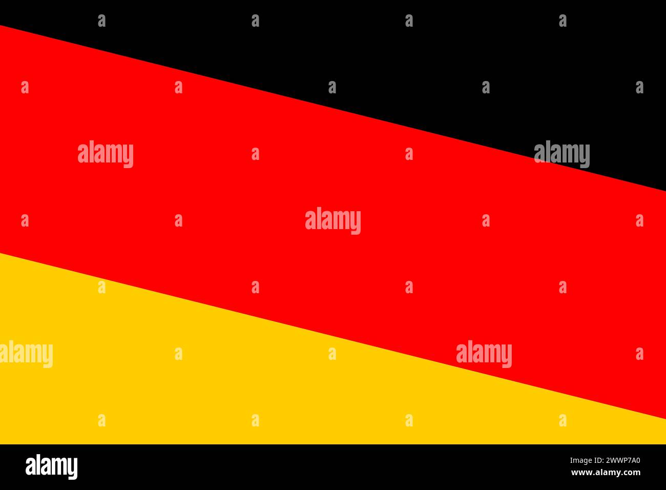 Germany flag - rectangular cutout of rotated vector flag Stock Vector ...