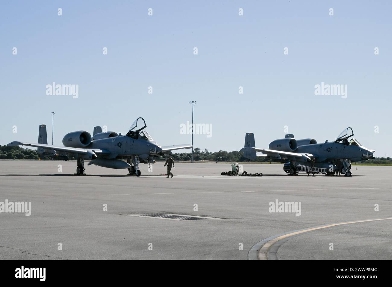 Crew chiefs assigned to the 442nd Aircraft Maintenance Squadron ...