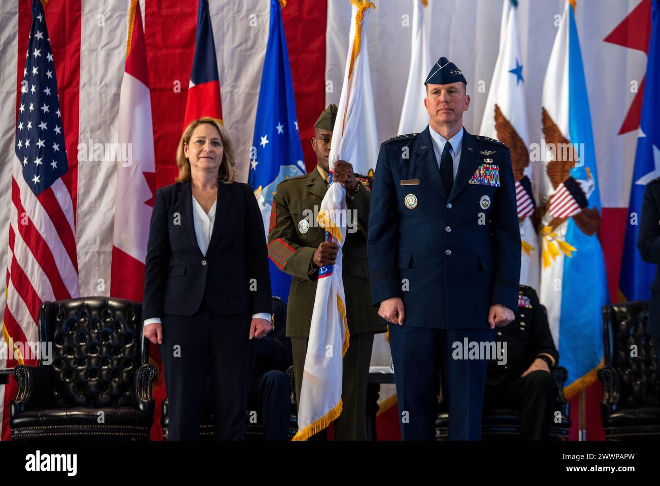 Norad commander and deputy commander hi-res stock photography and ...