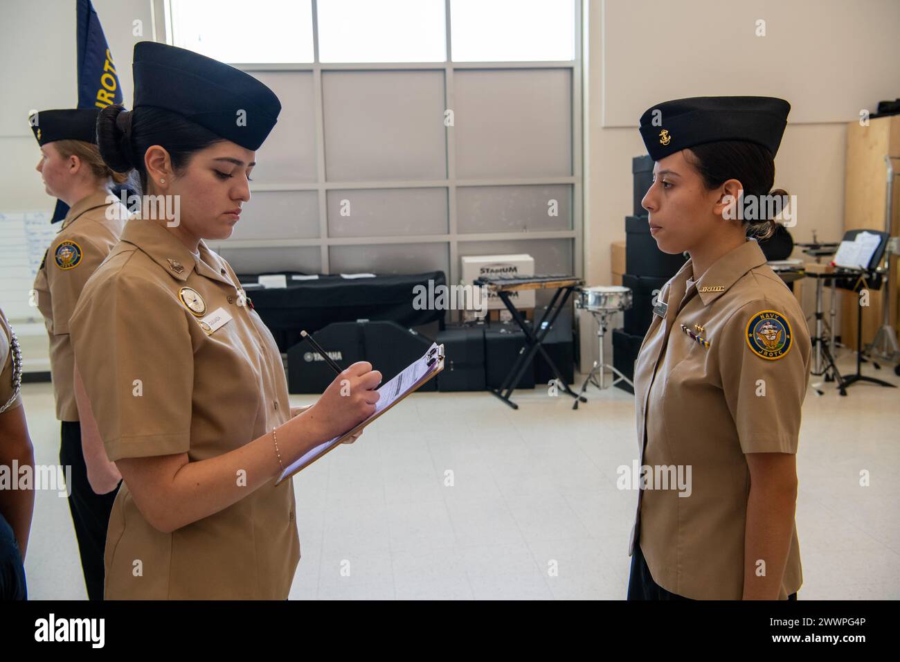 A recruit division commander rdc at recruit training command hi res stock photography and images Alamy