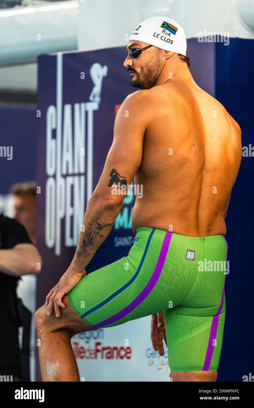 Florent MANAUDOU (FRA), men 100m freestyle swimming final, during the
