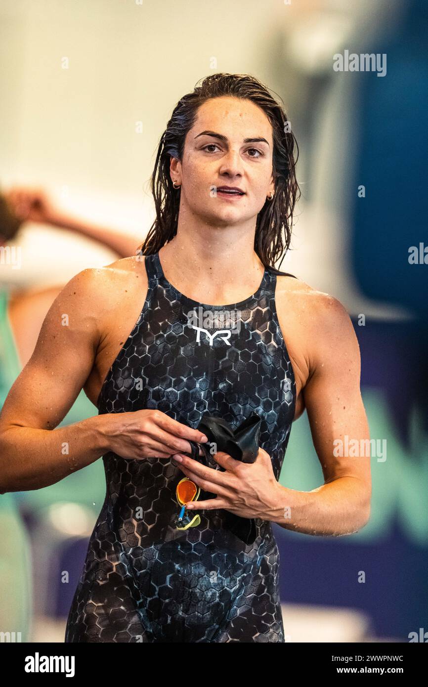 Beryl GASTALDELLO (FRA), women 50m freestyle swimming final, during the
