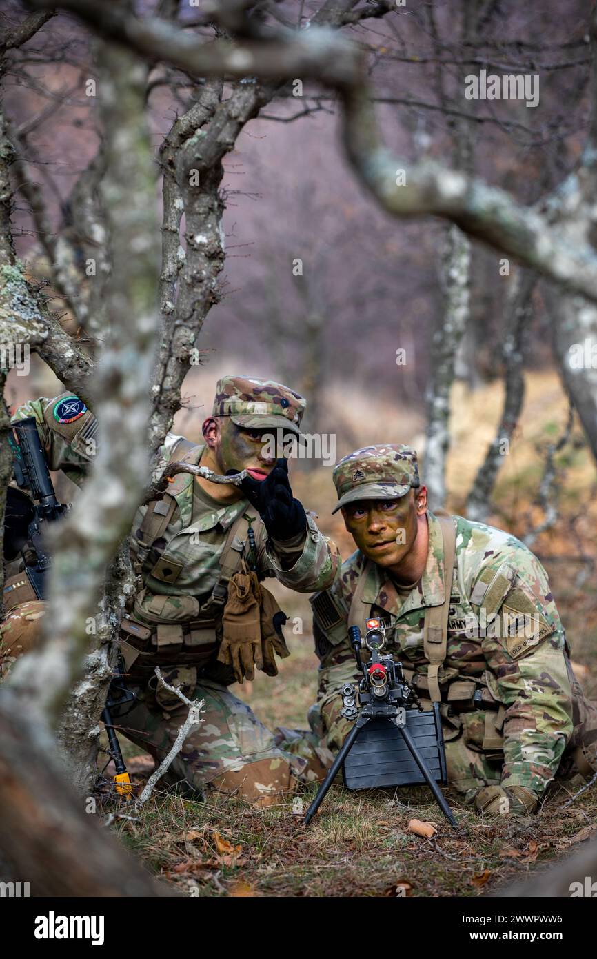 U.S. Army Soldiers from 1st Battalion, 6th Infantry Regiment, 2nd U.S. Army Soldiers from 1st Battalion, 6th Infantry Regiment, 2nd