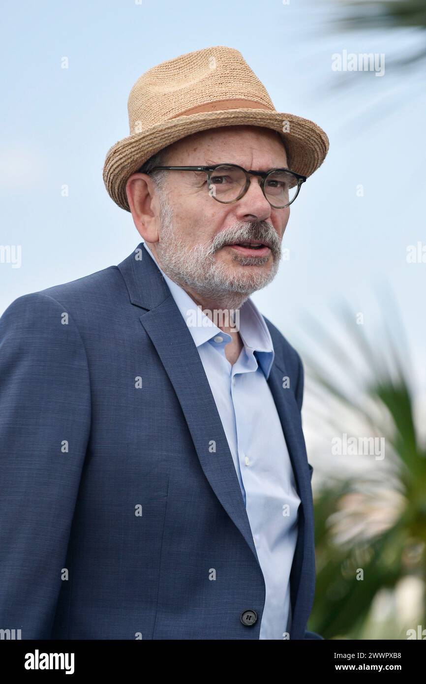 Actor Jean-Pierre Darroussin posing during a photocall on the occasion of the Cannes Film Festival on May 23, 2023 Stock Photo