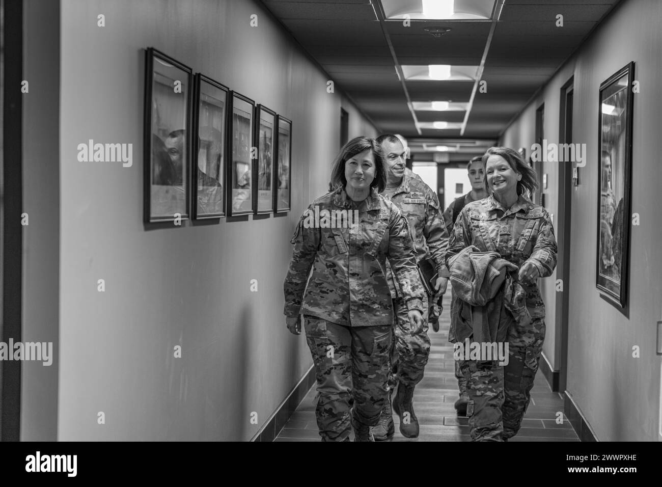 Ang chief visit Black and White Stock Photos & Images - Alamy