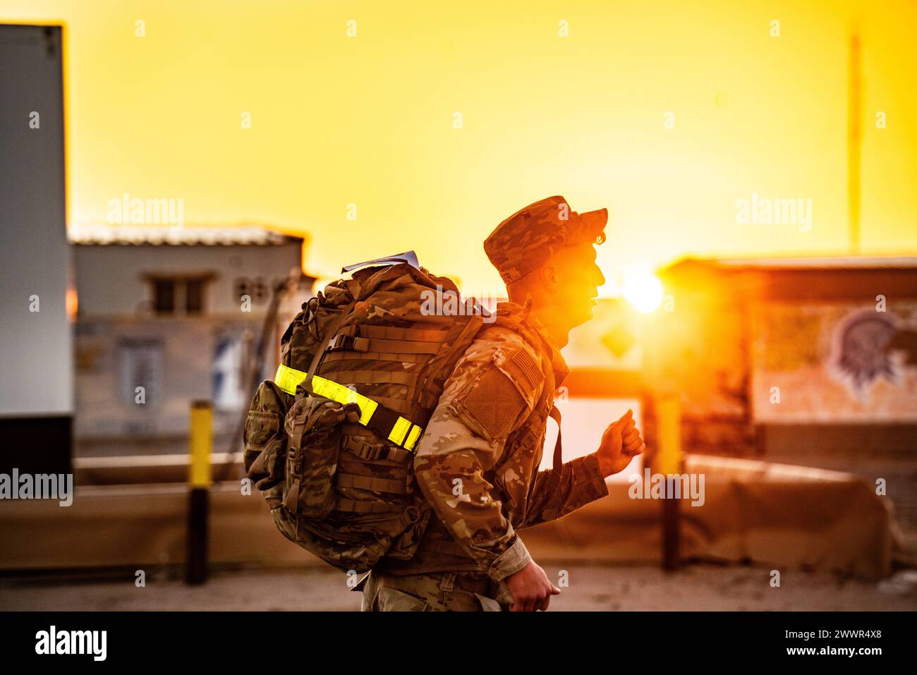 Current Day Ruck Paratroopers assigned to the 82nd Combat Aviation Brigade, 82nd ...
