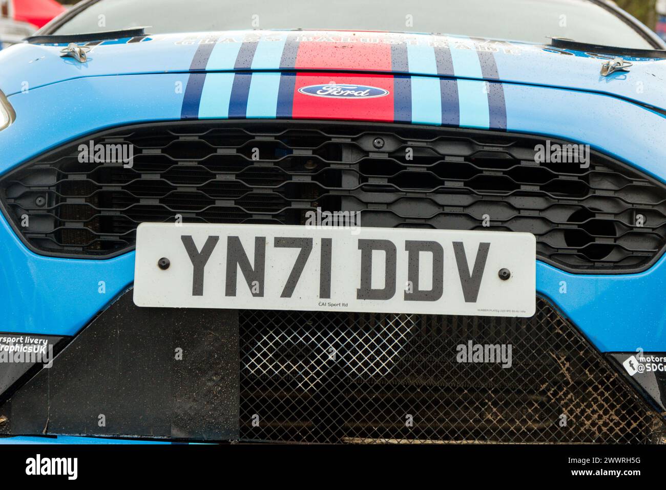 Ford Fiesta Rally2. North West Stages Rally 2024 Stock Photo Alamy