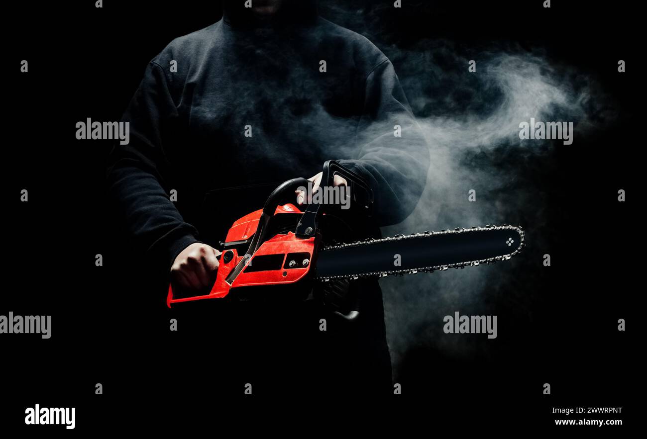 Chainsaw man horror hi-res stock photography and images - Alamy
