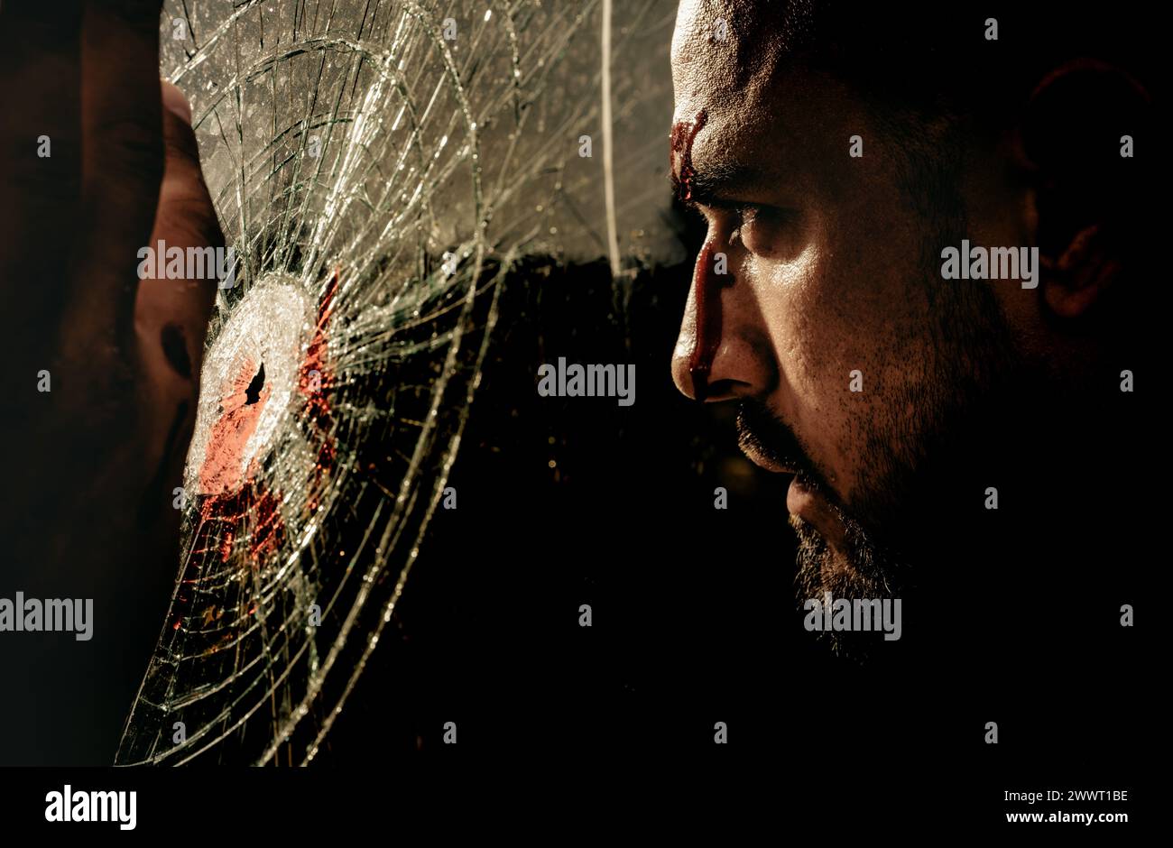 Close up gay mans face hi-res stock photography and images - Alamy