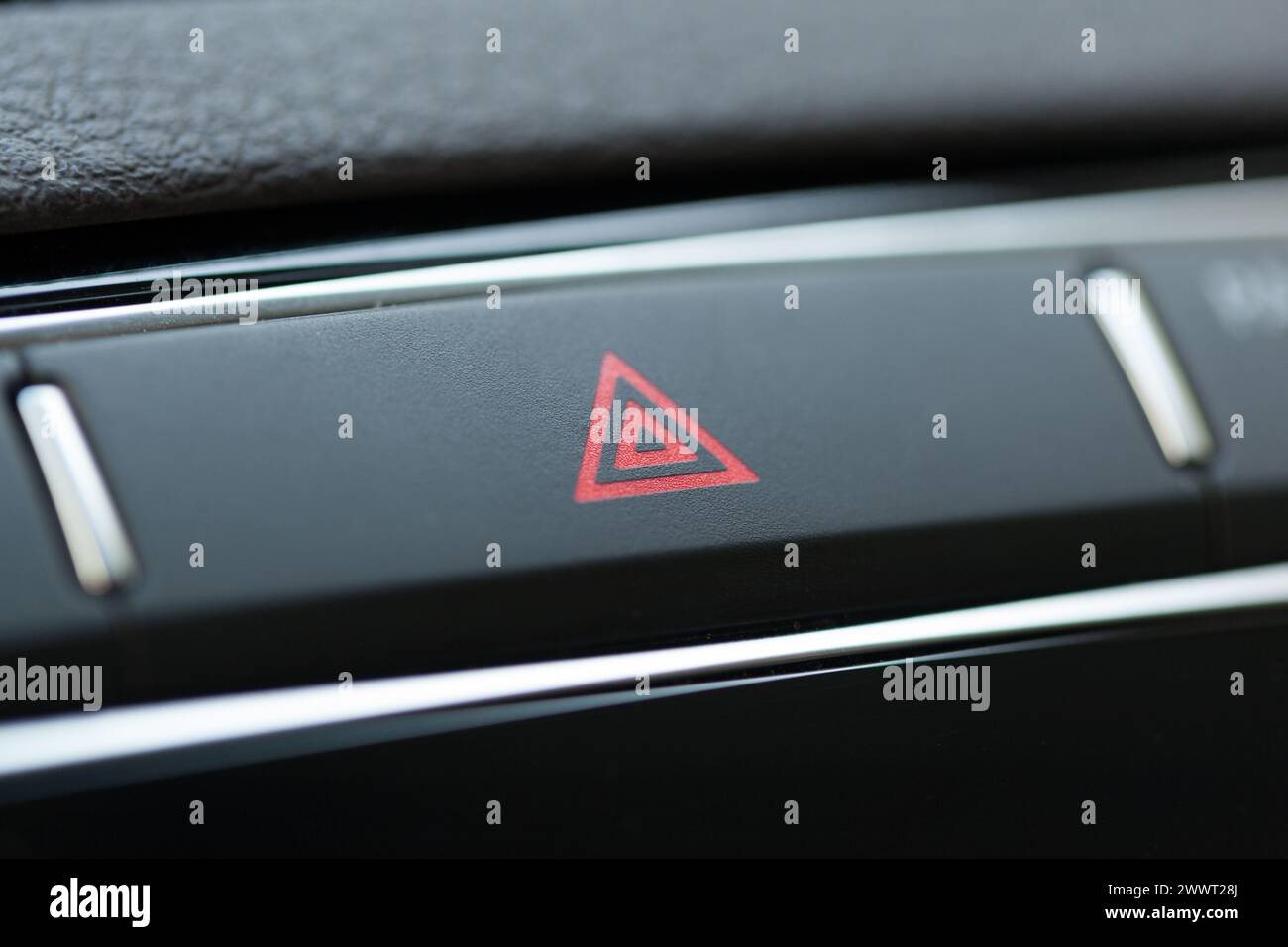 car emergency light botton Stock Photo