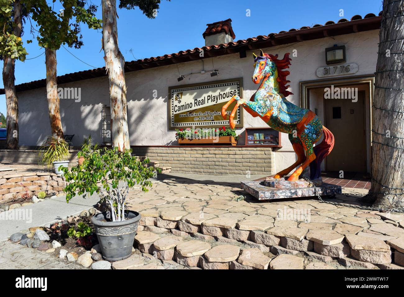 Camino Real Playhouse, San Juan Capistrano Stock Photo Alamy