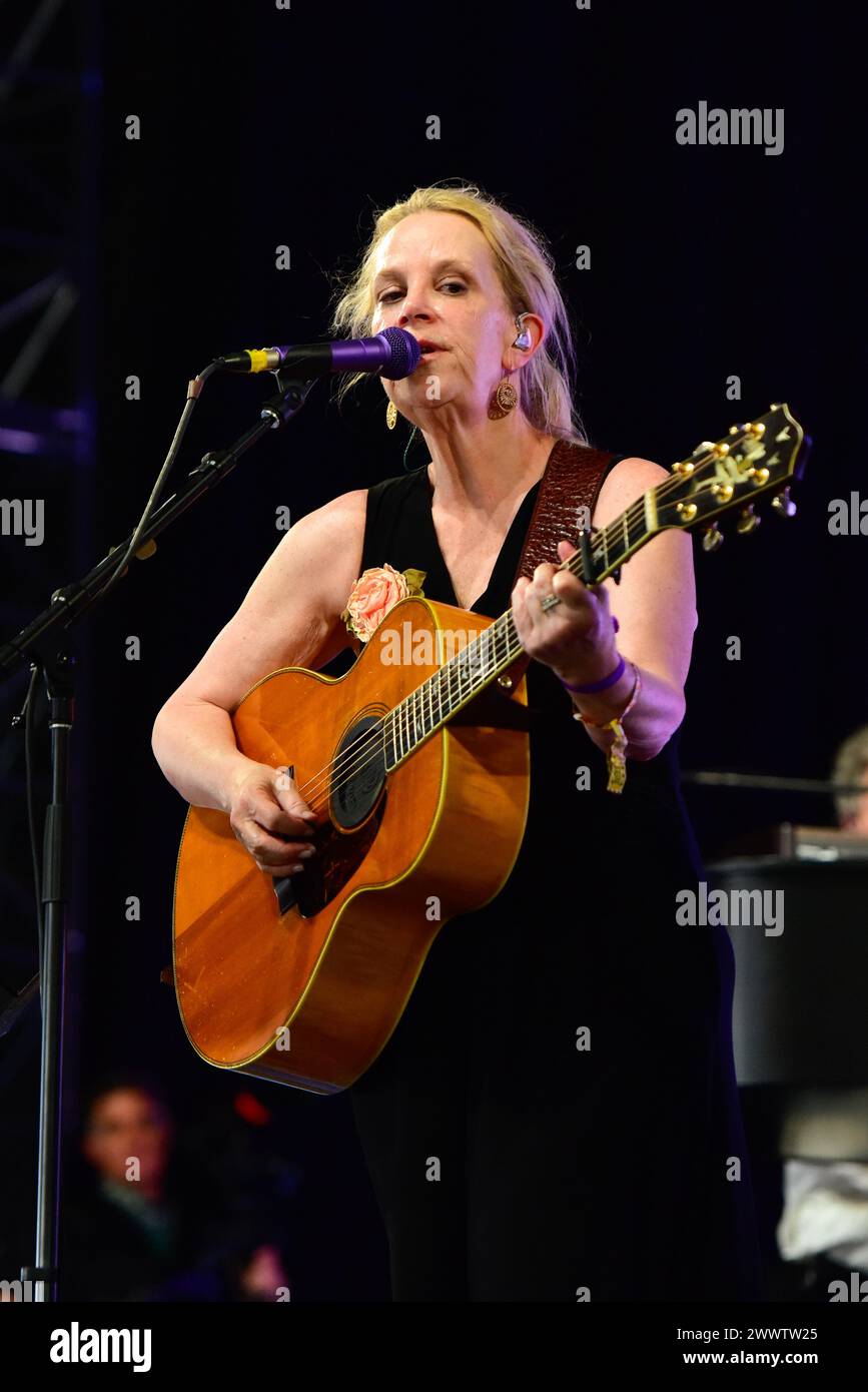 Mary Chapin Carpenter at Stagecoach Music Festival 2023 in Indio, California. Stock Photo