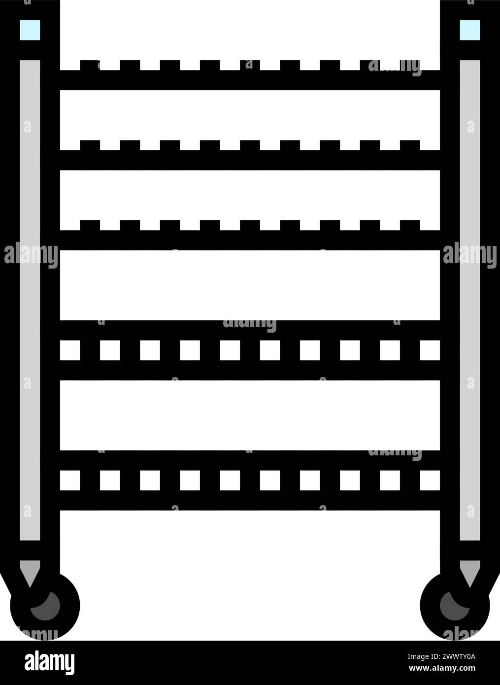 Dish rack icon Stock Vector Images - Alamy