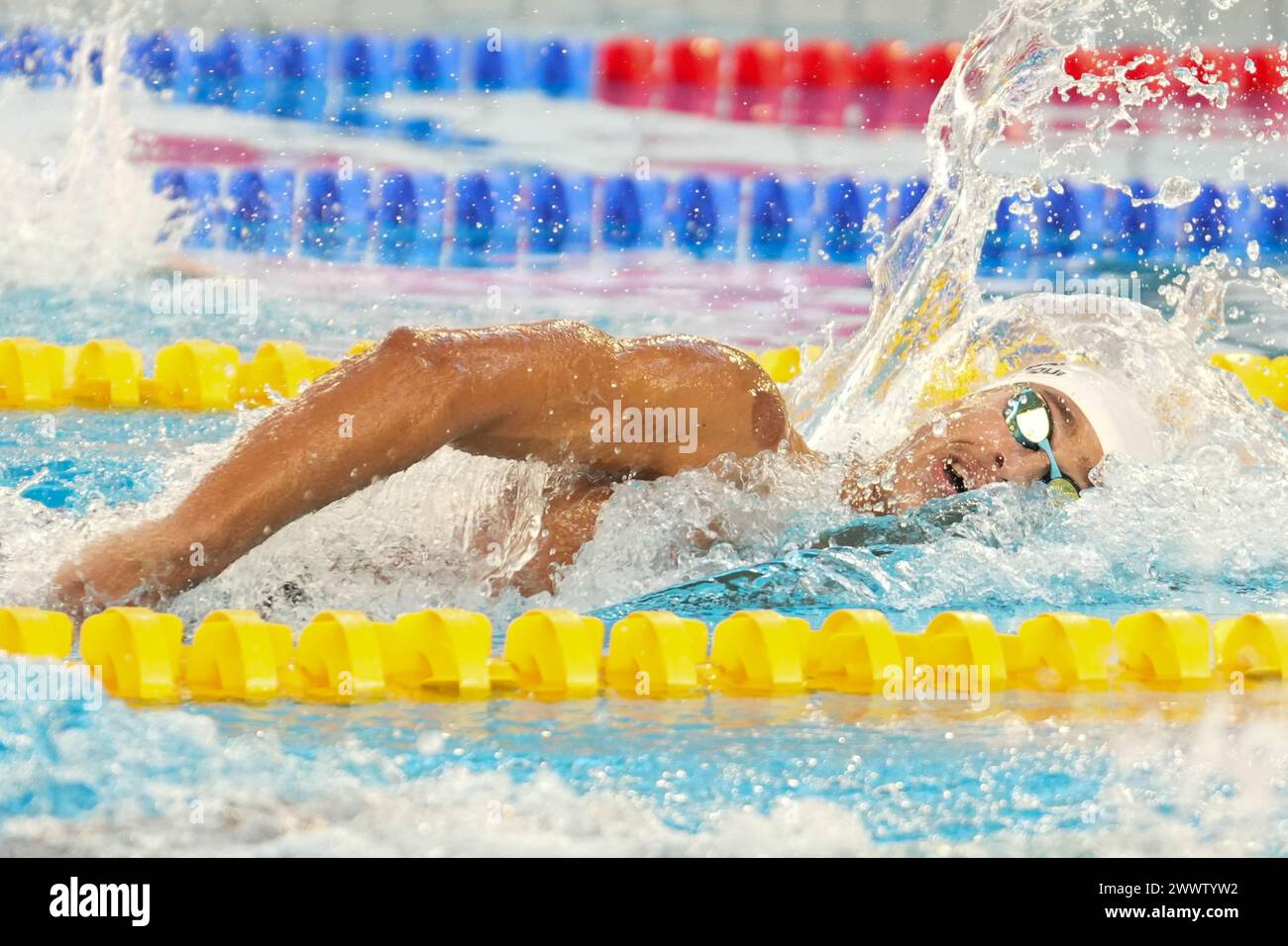 Jaouadi Ahmed Of Tunisia Men S 400 M Freestyle During The Giant Open Jaouadi Ahmed Of Tunisia Men S 400 M Freestyle During The Giant Open