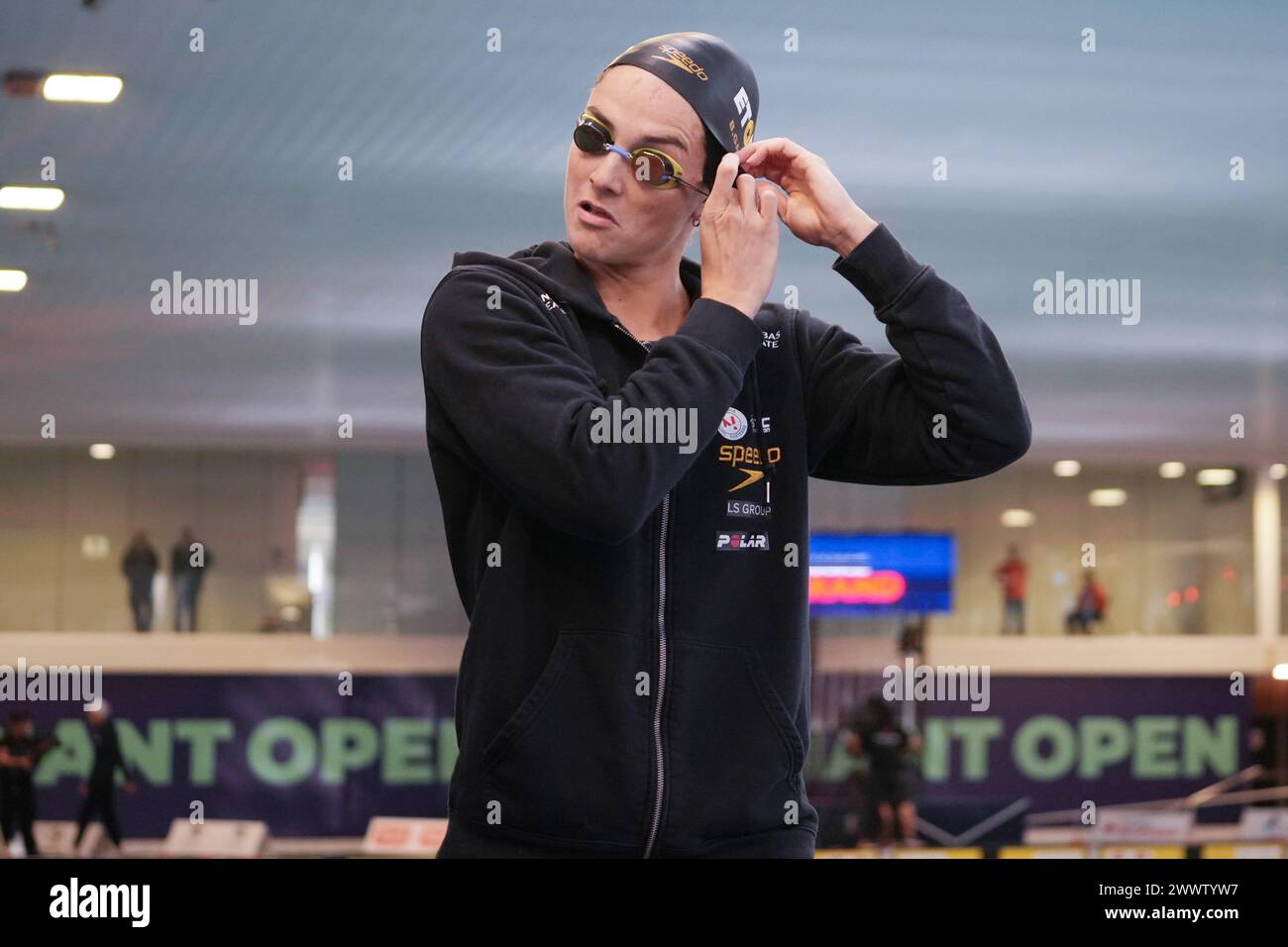 Giant Beryl Column GASTALDELLO Beryl of France, Women's 100 M Backstroke during the Giant ...
