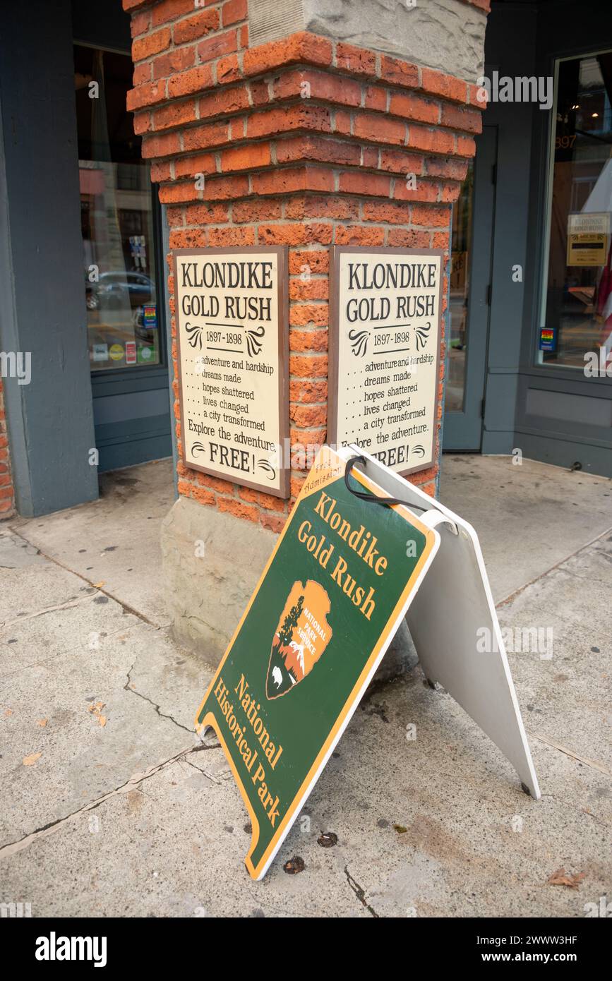 The Klondike Gold Rush National Historical Park in Seattle, Washington ...