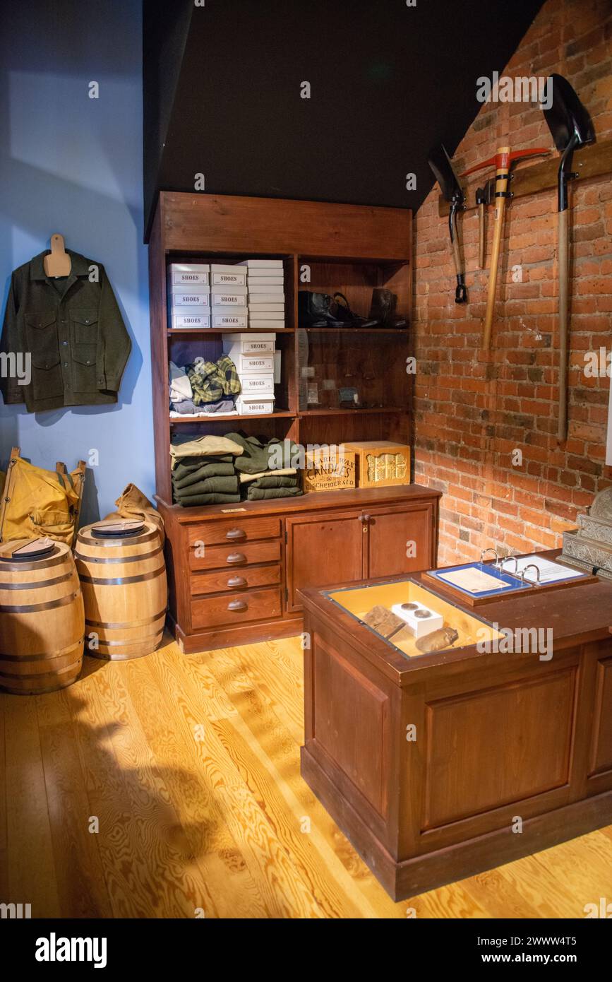 The Klondike Gold Rush National Historical Park in Seattle, Washington ...