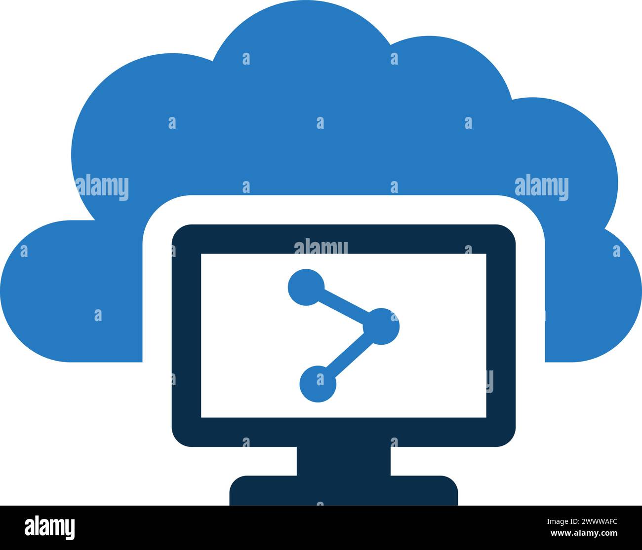Cloud, computing, sharing icon. - Beautiful vector design. Perfect use ...