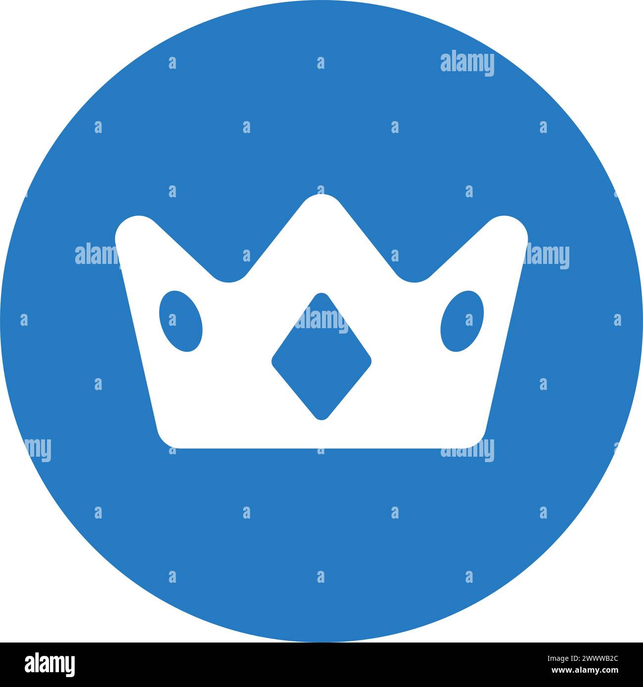 Crown, empire, king icon. Use for designing and developing websites, commercial purposes, print media, web or any type of design task. Stock Vector