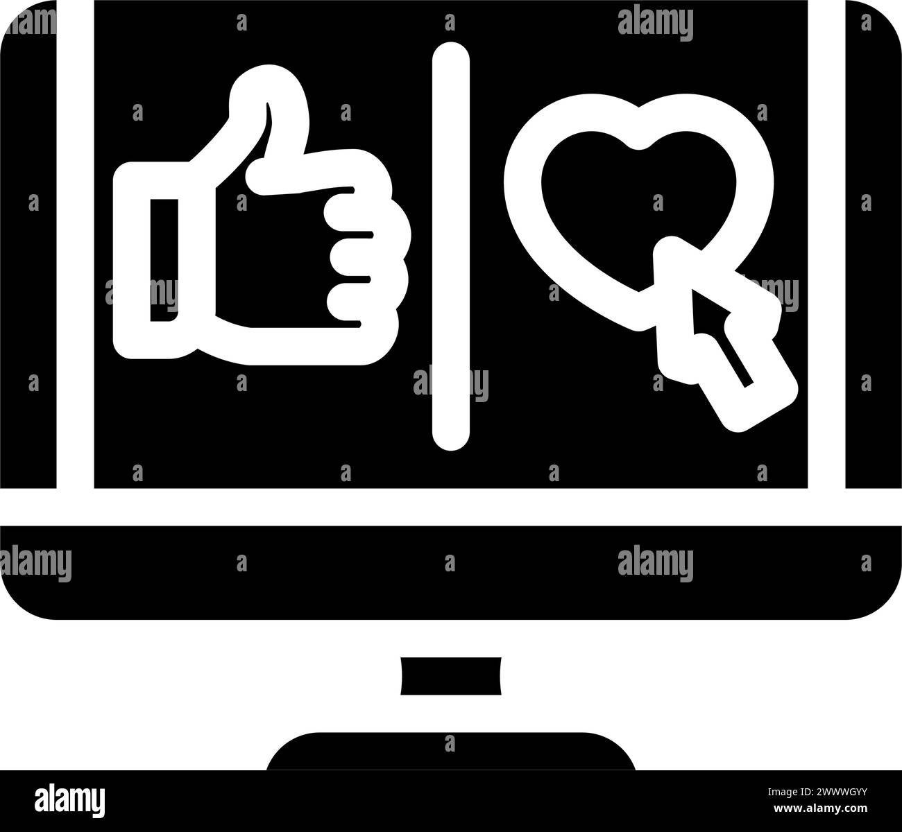 microinteractions ux ui design glyph icon vector illustration Stock ...
