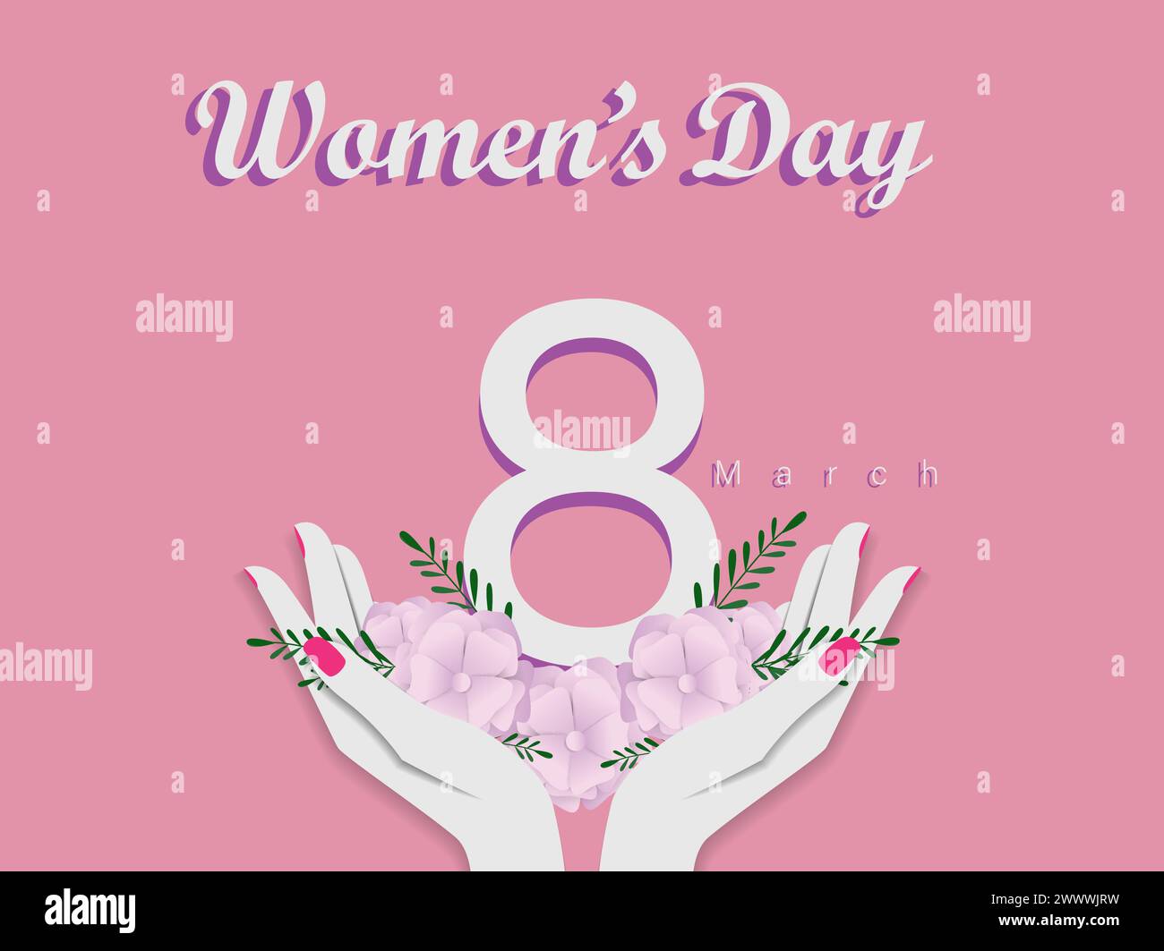 International Womens Day 8 March Vector Illustration Stock Vector Image And Art Alamy 3983