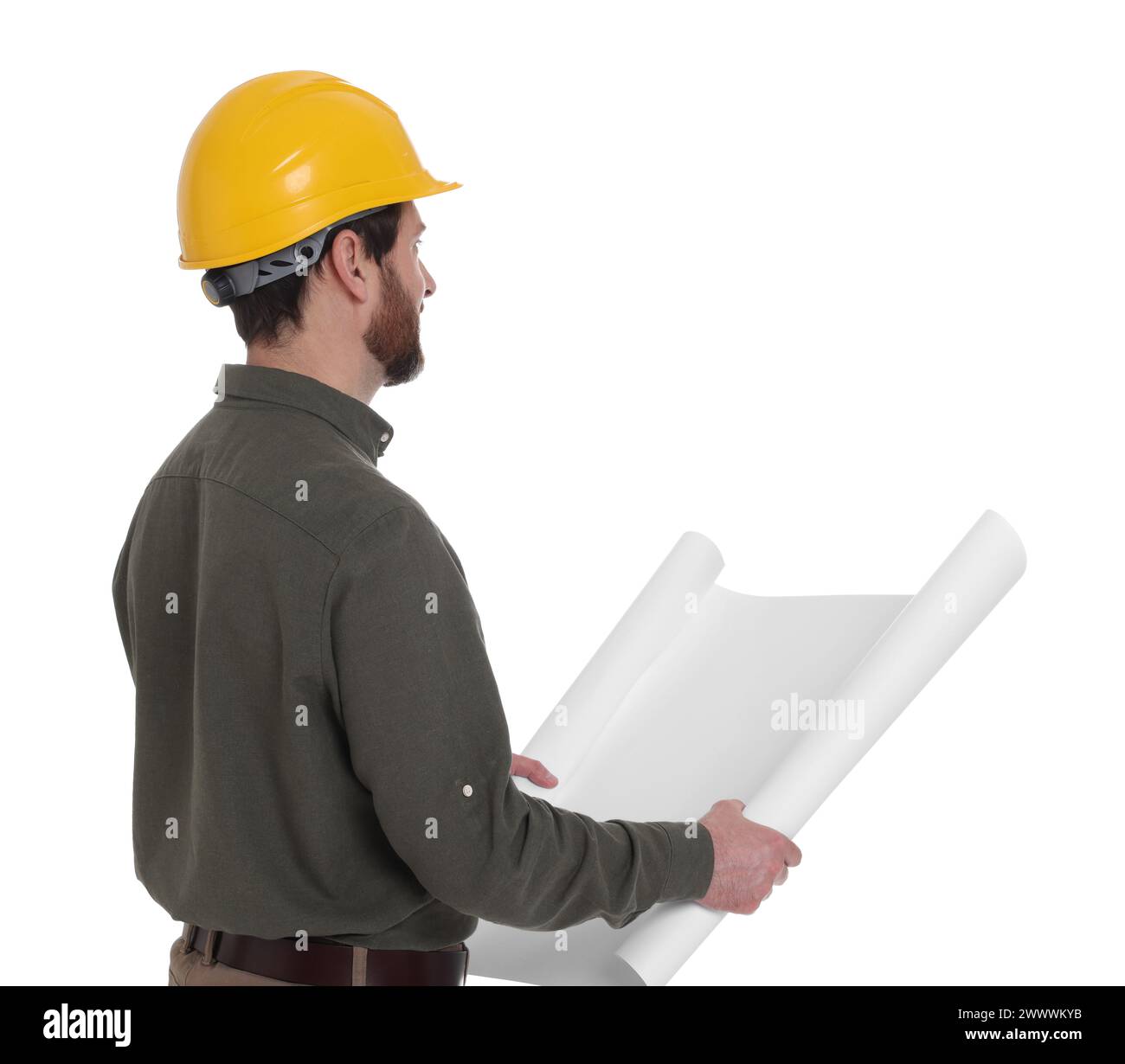 Civil engineer male hard hat hi-res stock photography and images - Alamy