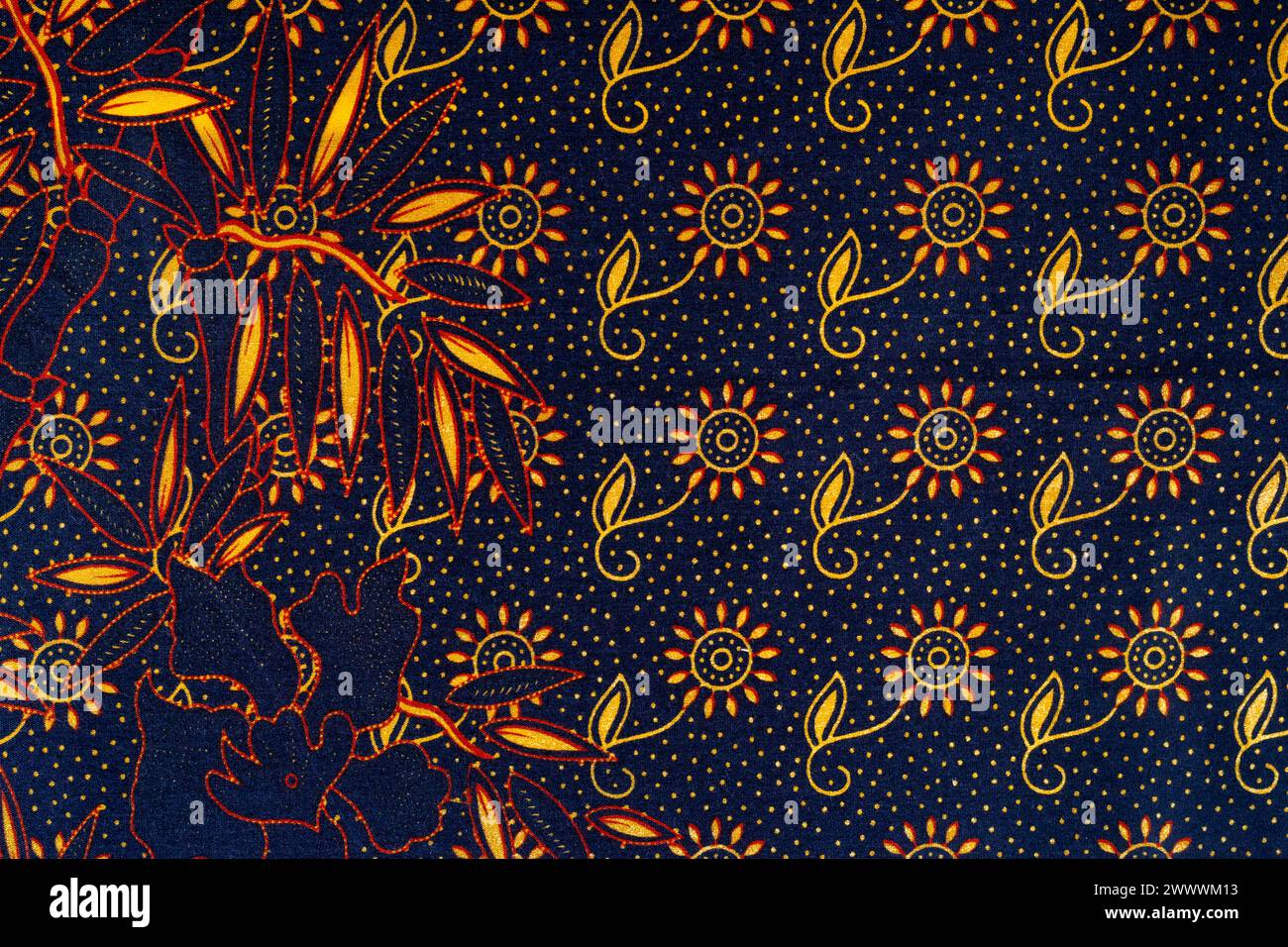 Batik sarong pattern background in Thailand, traditional batik sarong ...
