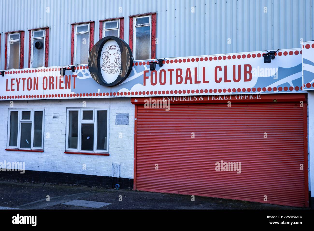 London, UK. 12th February, 2024. A Ticket Office Is Pictured Outside ...